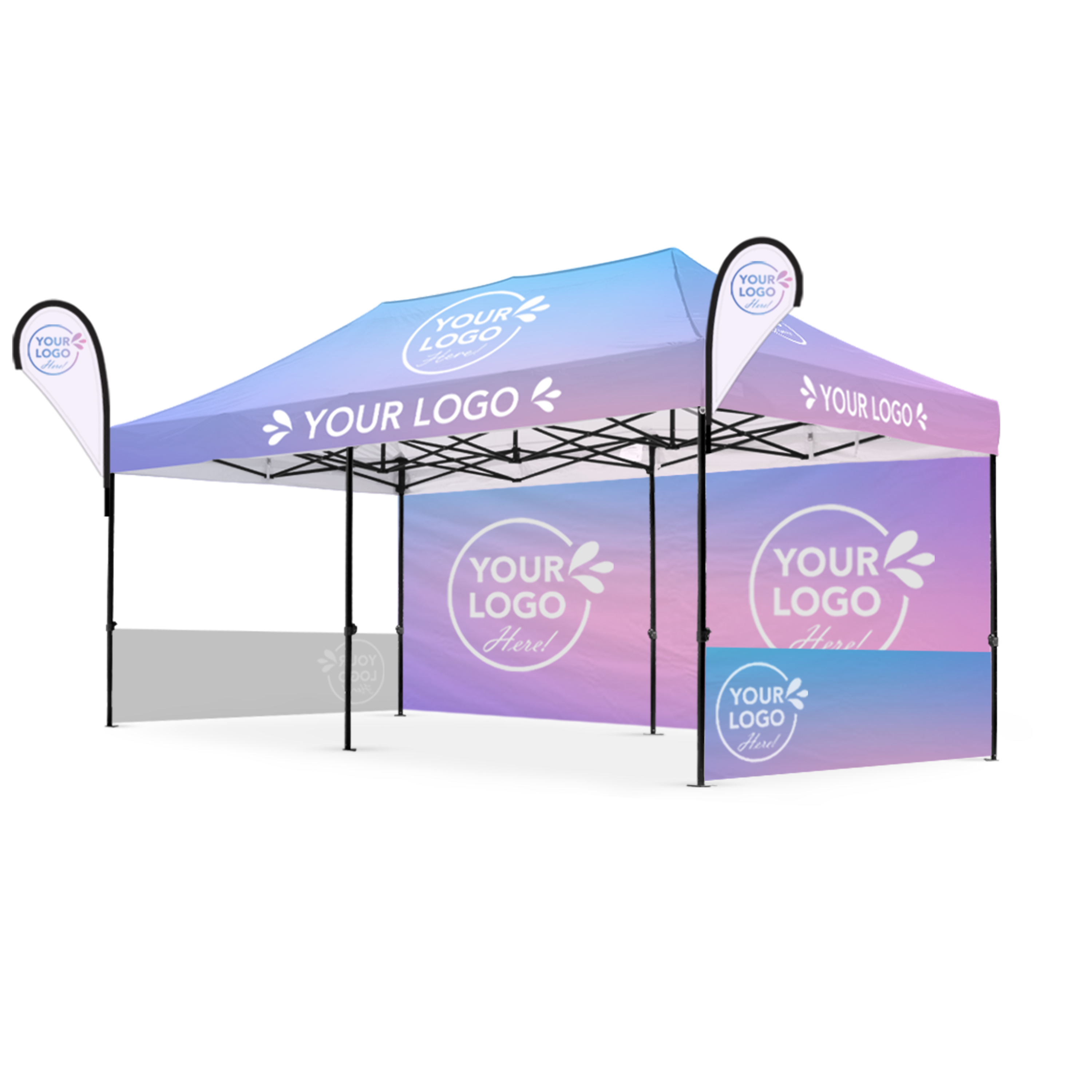 3m x 6m Printed Folding Marquee | Executive Display Package