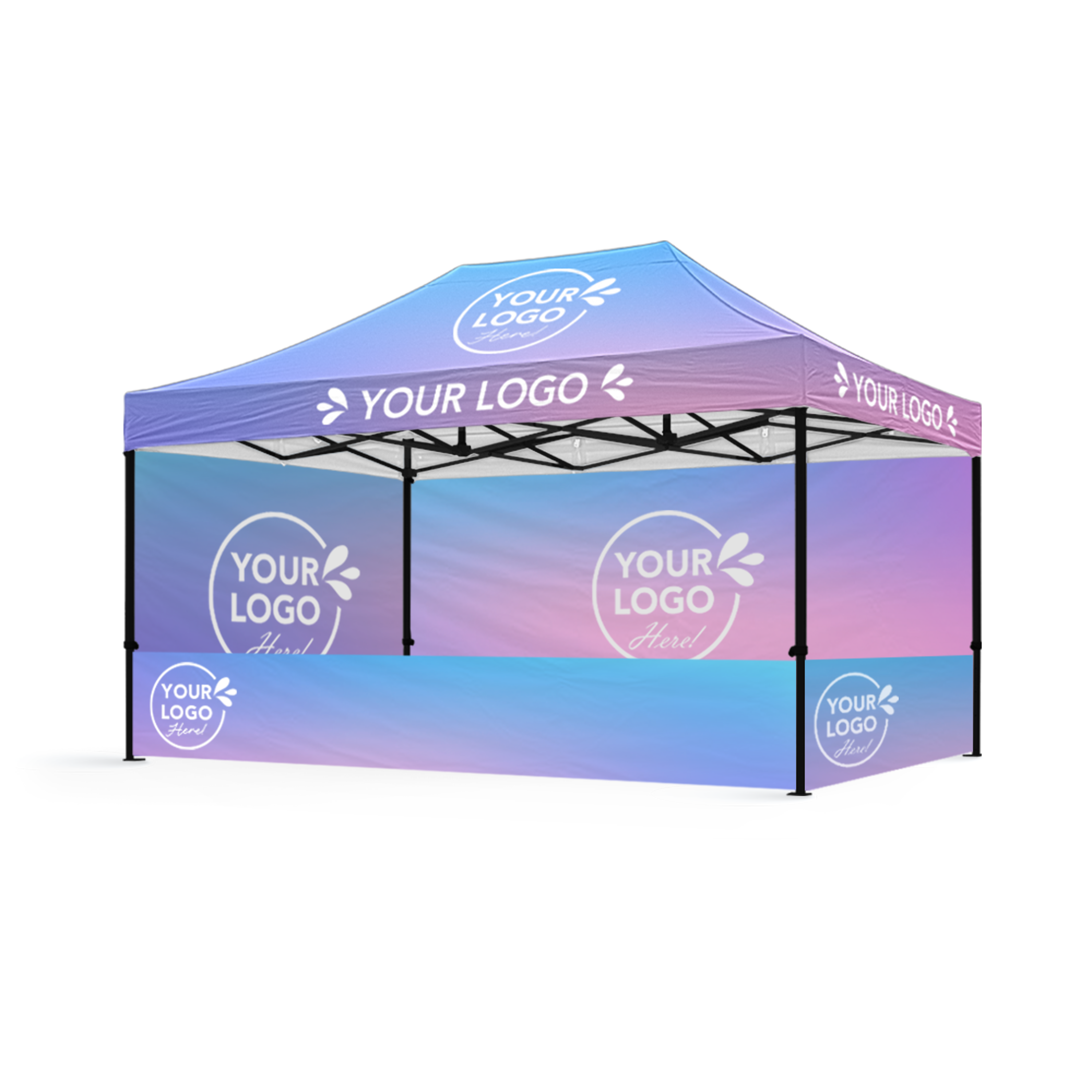 3m x 4.5m Printed Folding Marquee | Event Presence Package