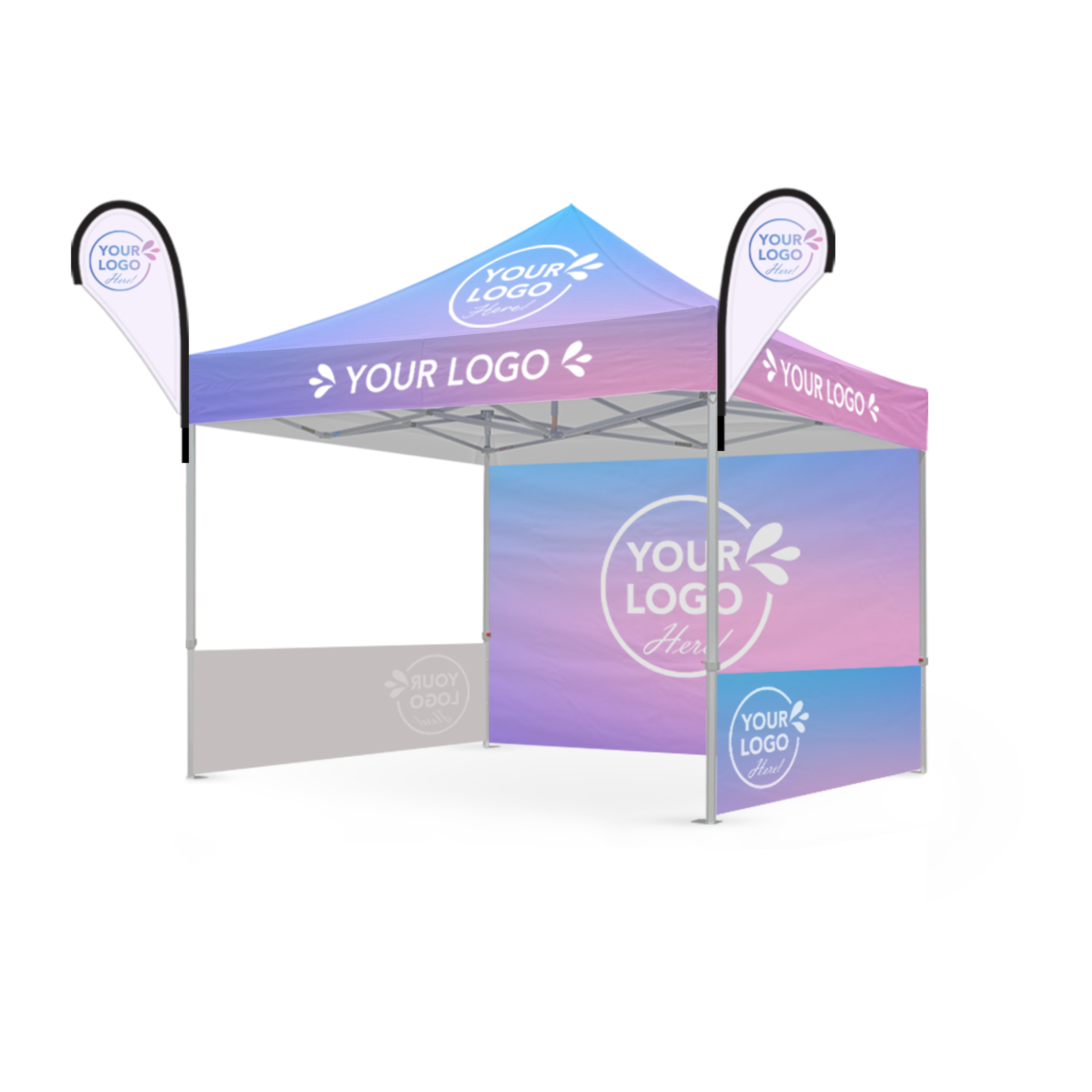 3m x 3m Printed Folding Marquee | Executive Display Package