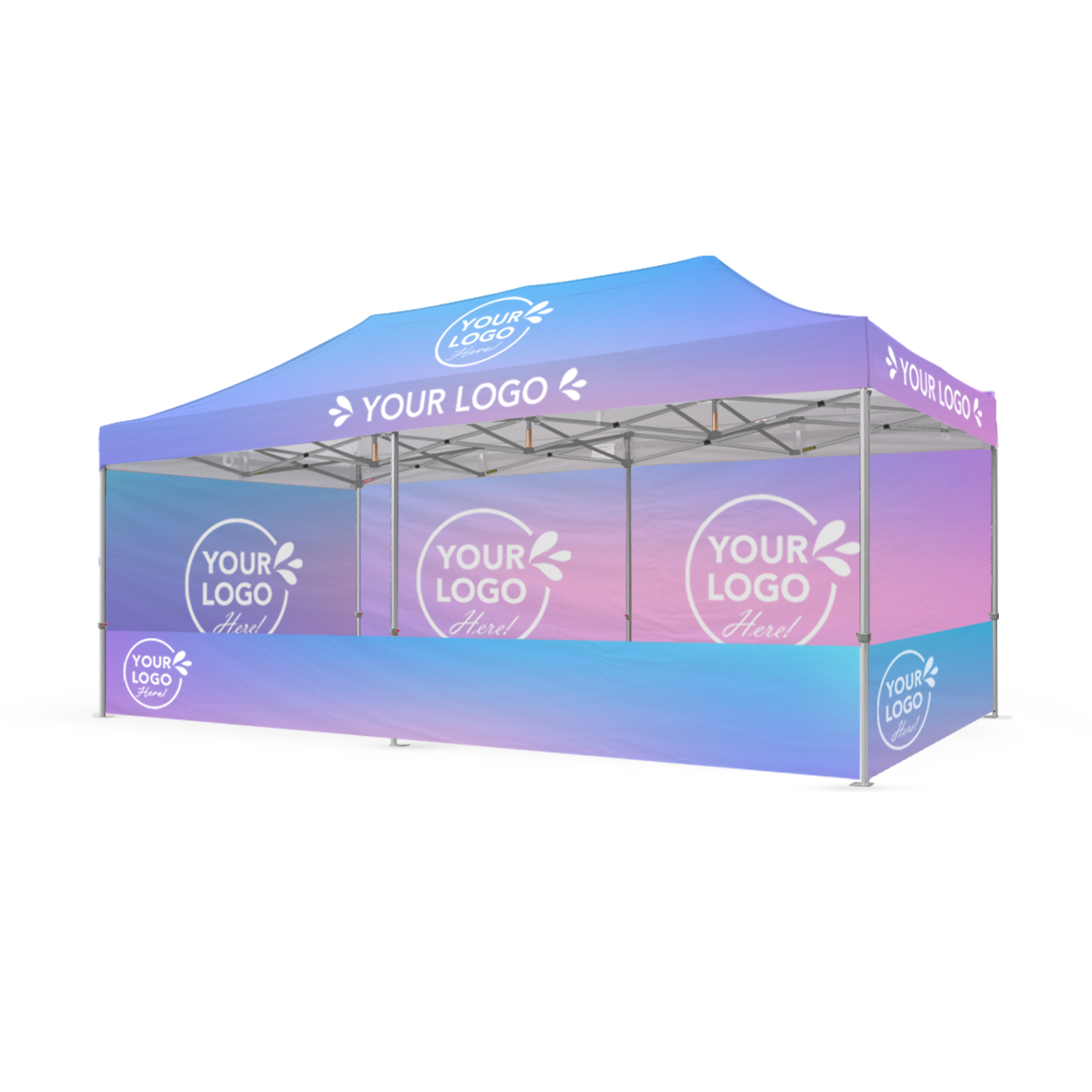 3m x 6m Printed Folding Marquee | Event Presence Package