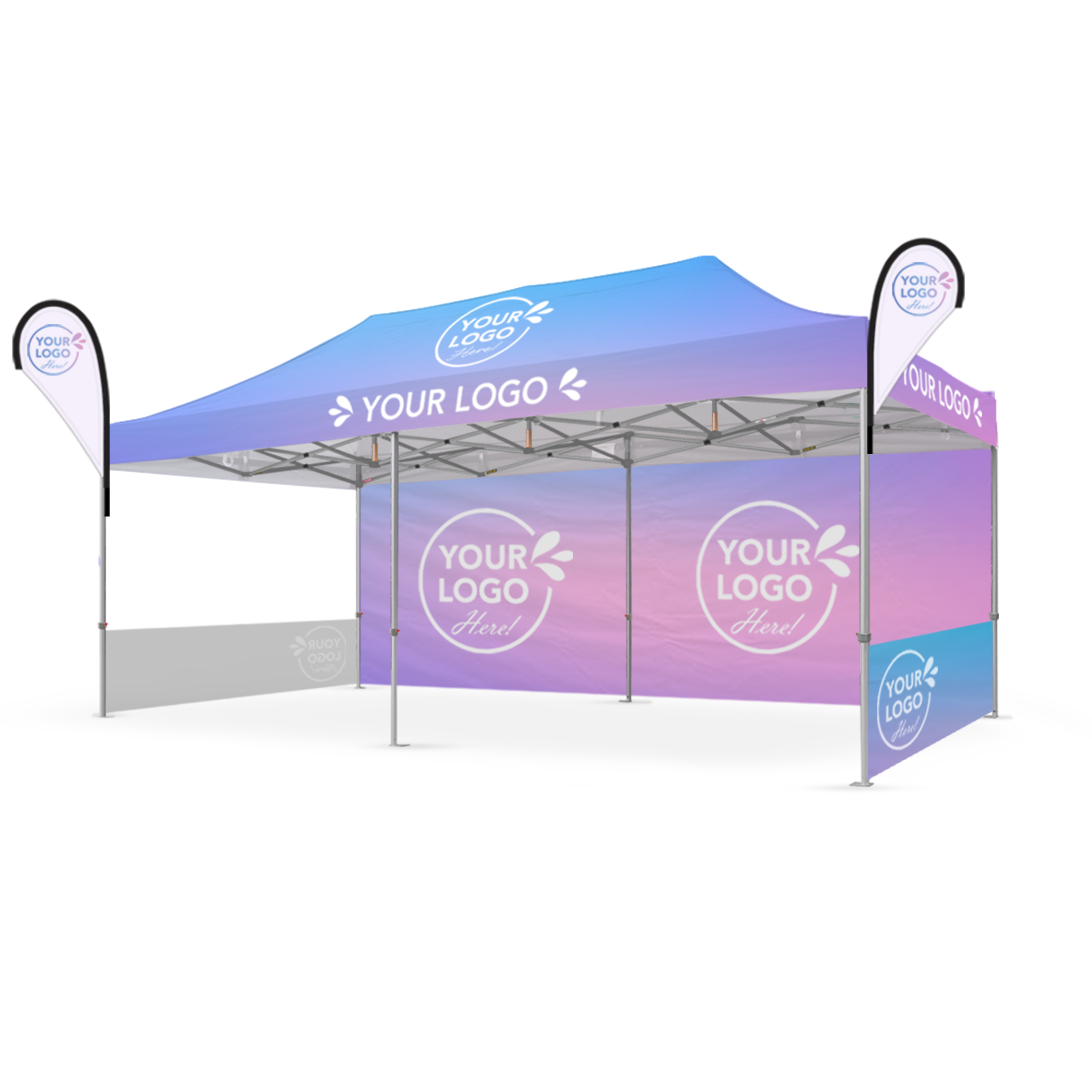 3m x 6m Printed Folding Marquee | Executive Display Package