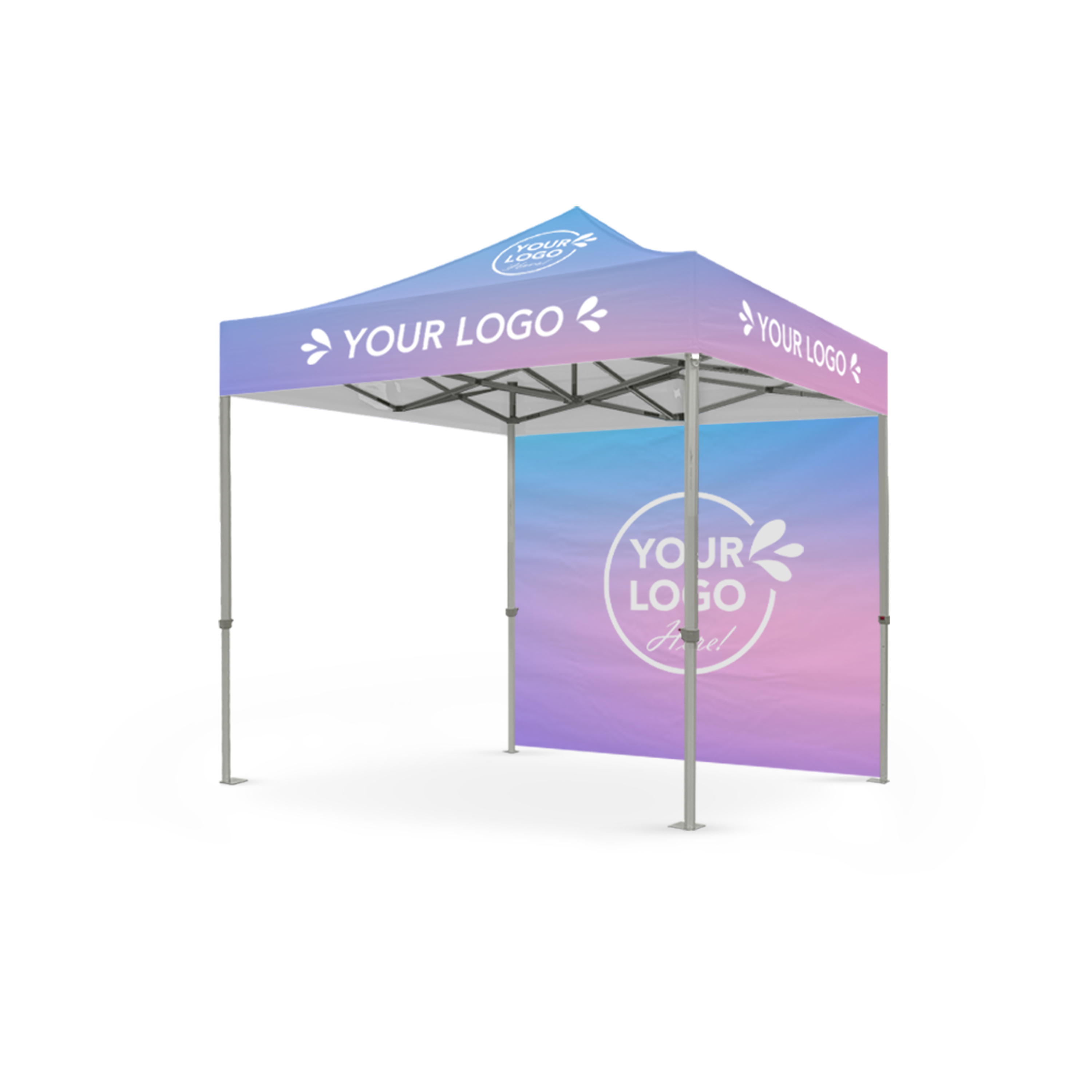 2.4m x 2.4m Printed Folding Marquee | Backdrop Boost Package