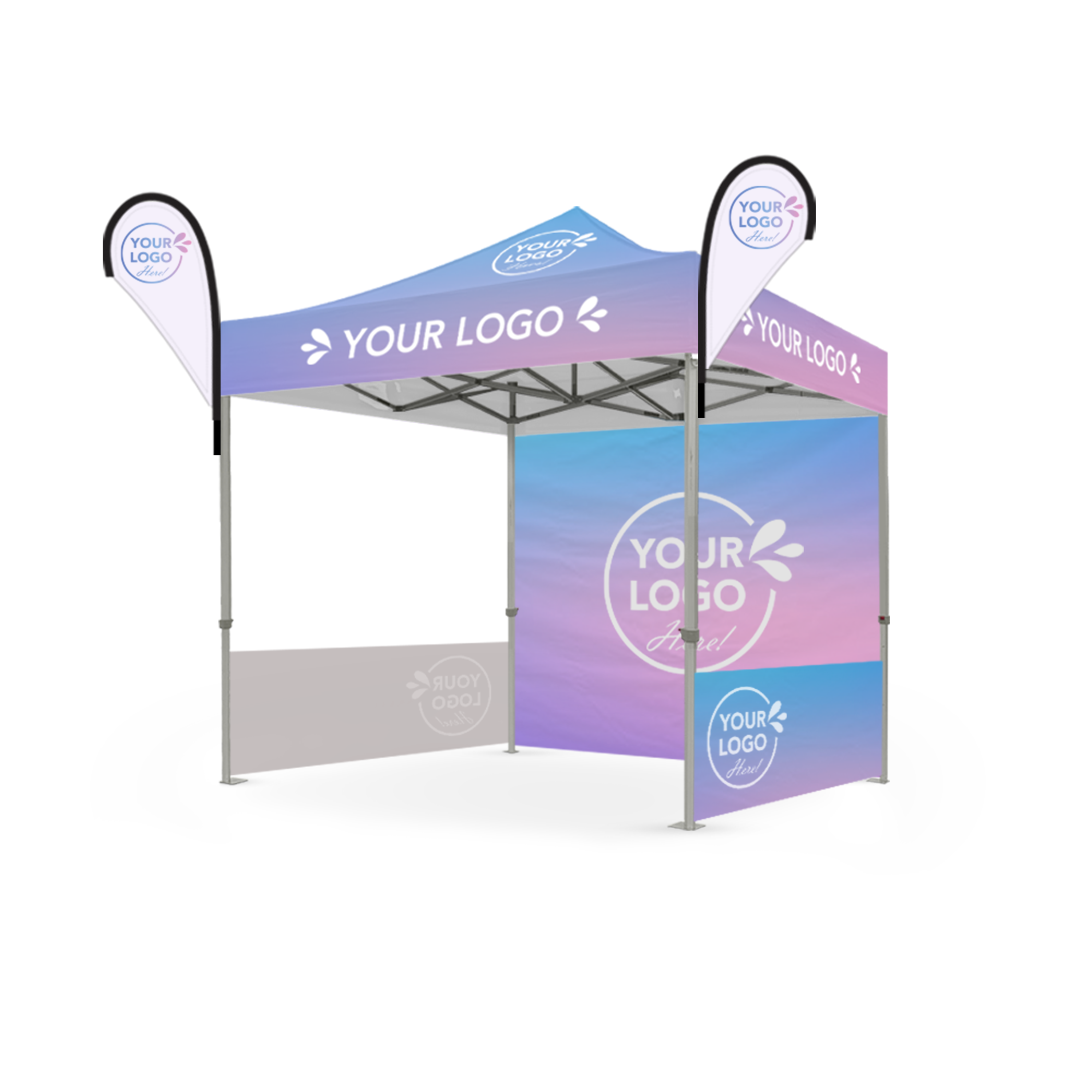 2.4m x 2.4m Printed Folding Marquee | Executive Display Package