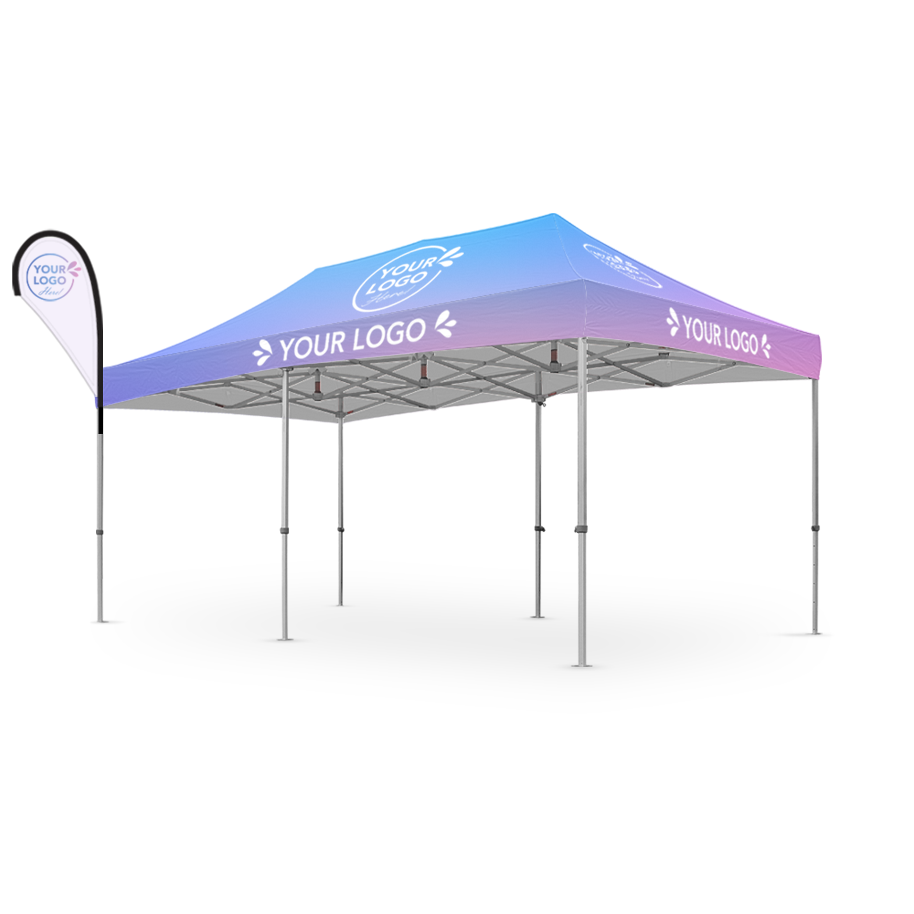 3m x 6m Printed Folding Marquee | Banner Boost Package