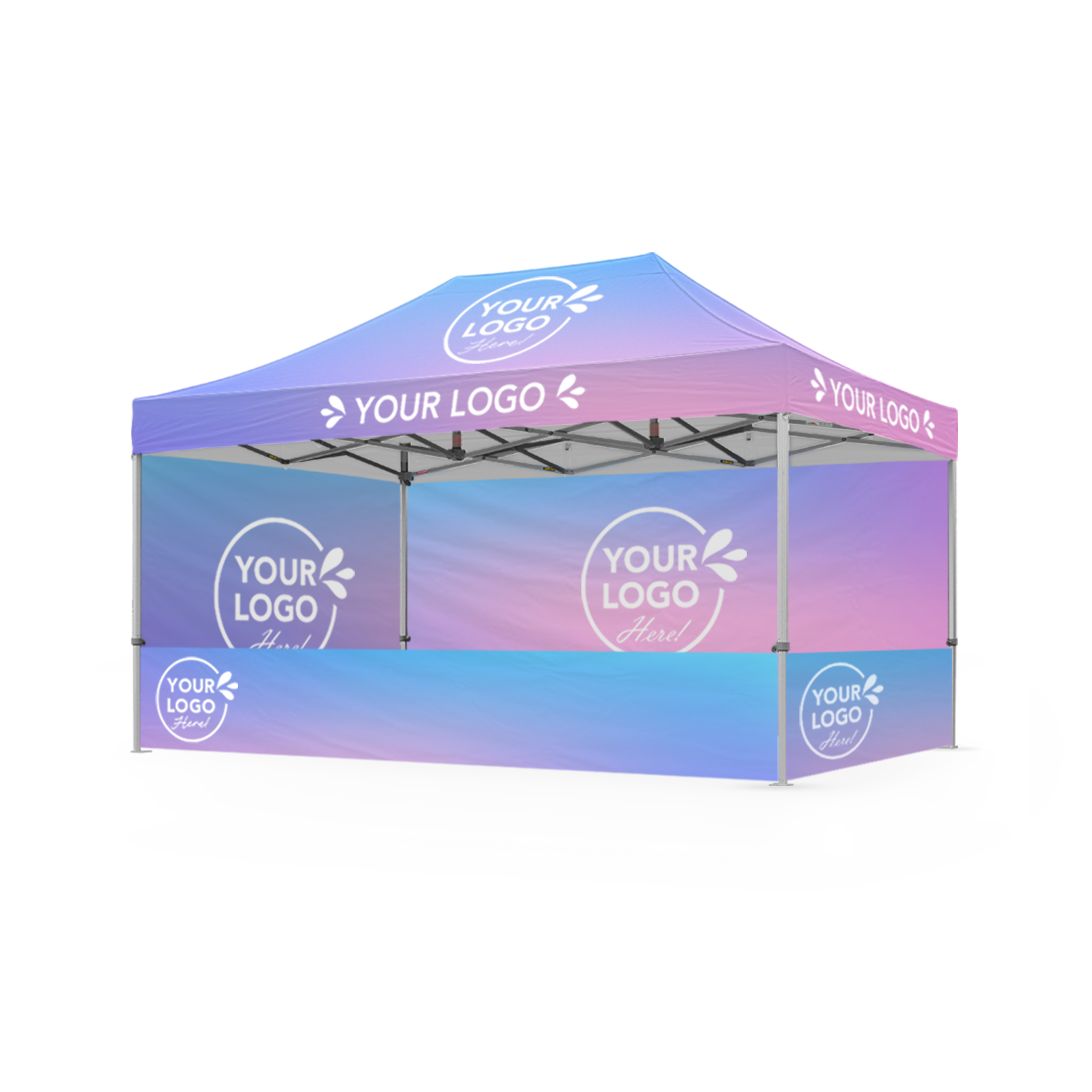 3m x 4.5m Printed Folding Marquee | Event Presence Package