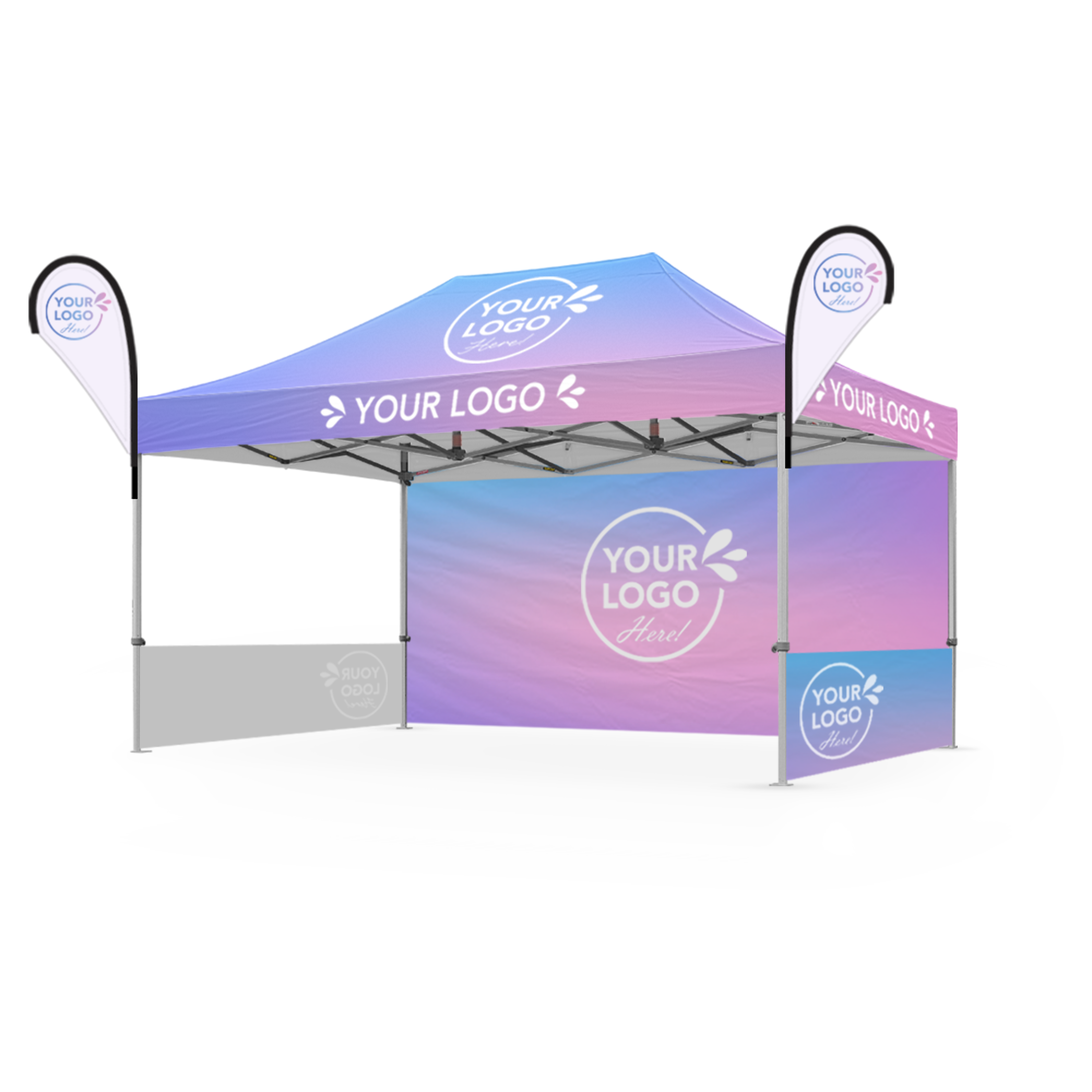 3m x 4.5m Printed Folding Marquee | Executive Display Package
