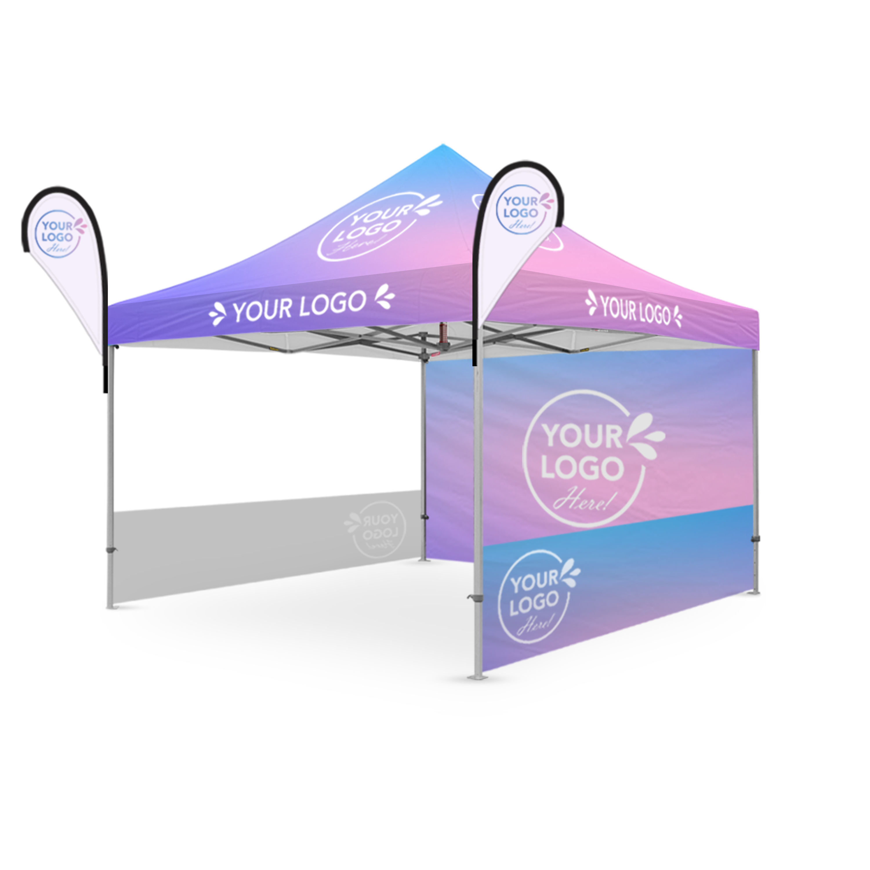 4m x 4m Printed Folding Marquee | Executive Display Package