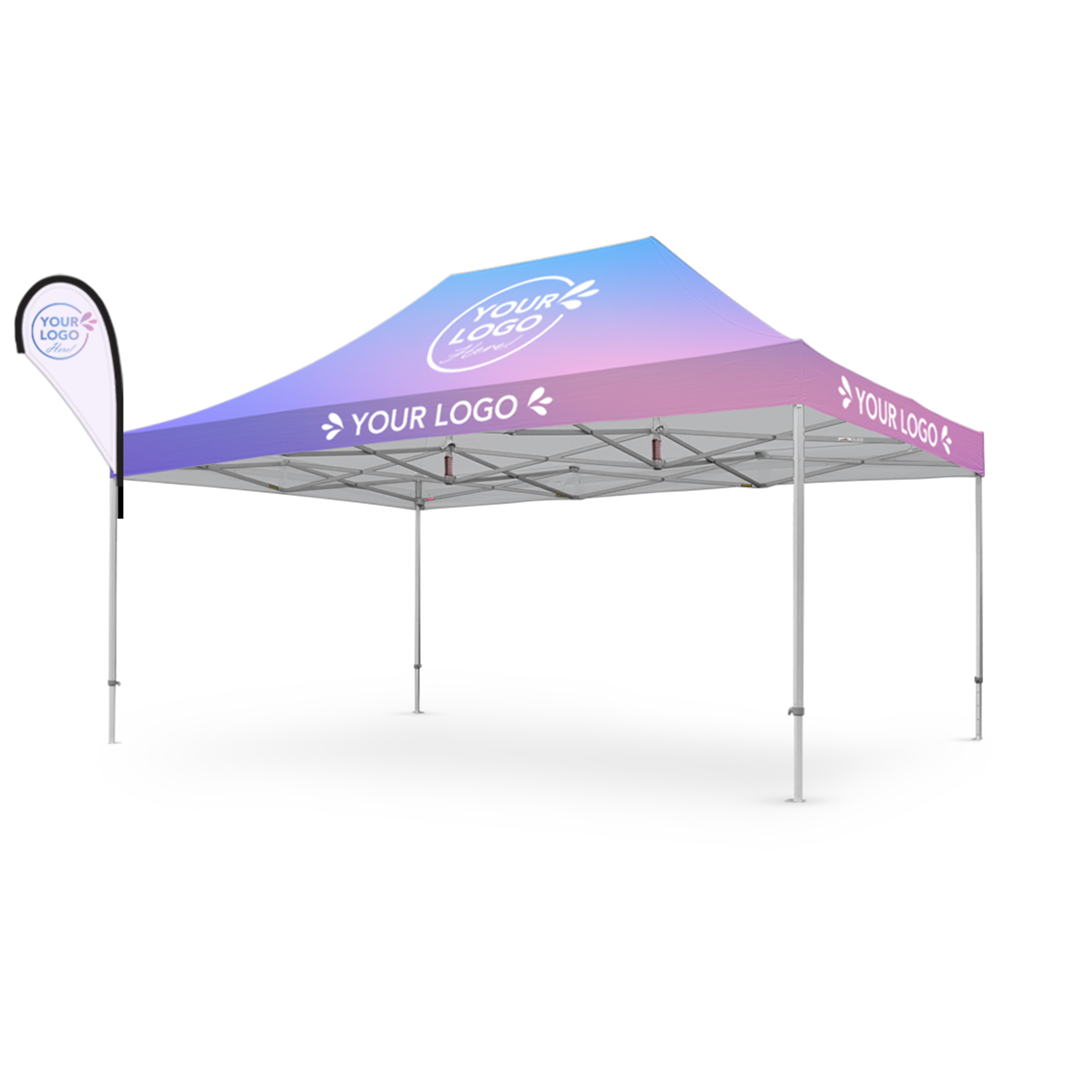 4m x 6m Printed Folding Marquee | Banner Boost Package