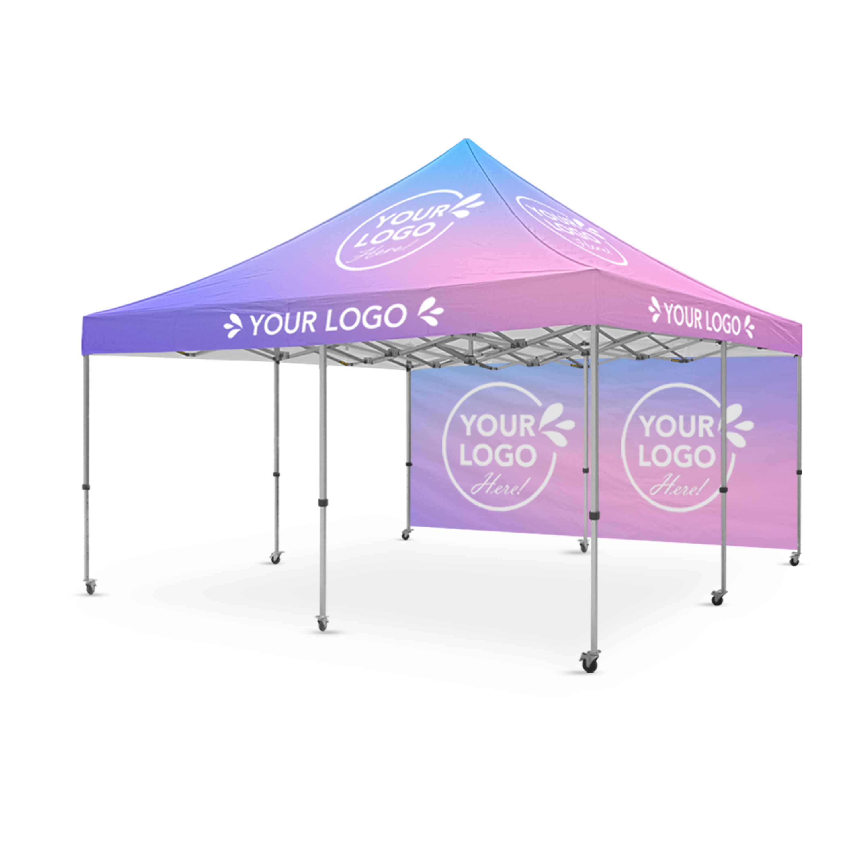 5m x 5m Printed Folding Marquee | Backdrop Boost Package