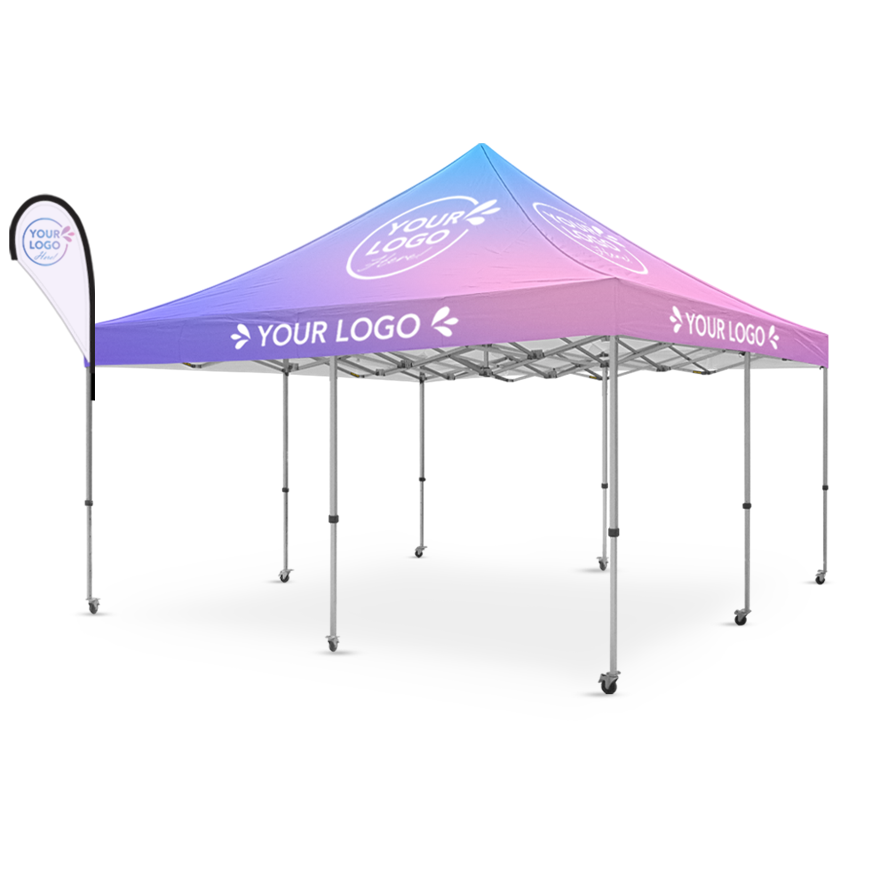 5m x 5m Printed Folding Marquee | Banner Boost Package