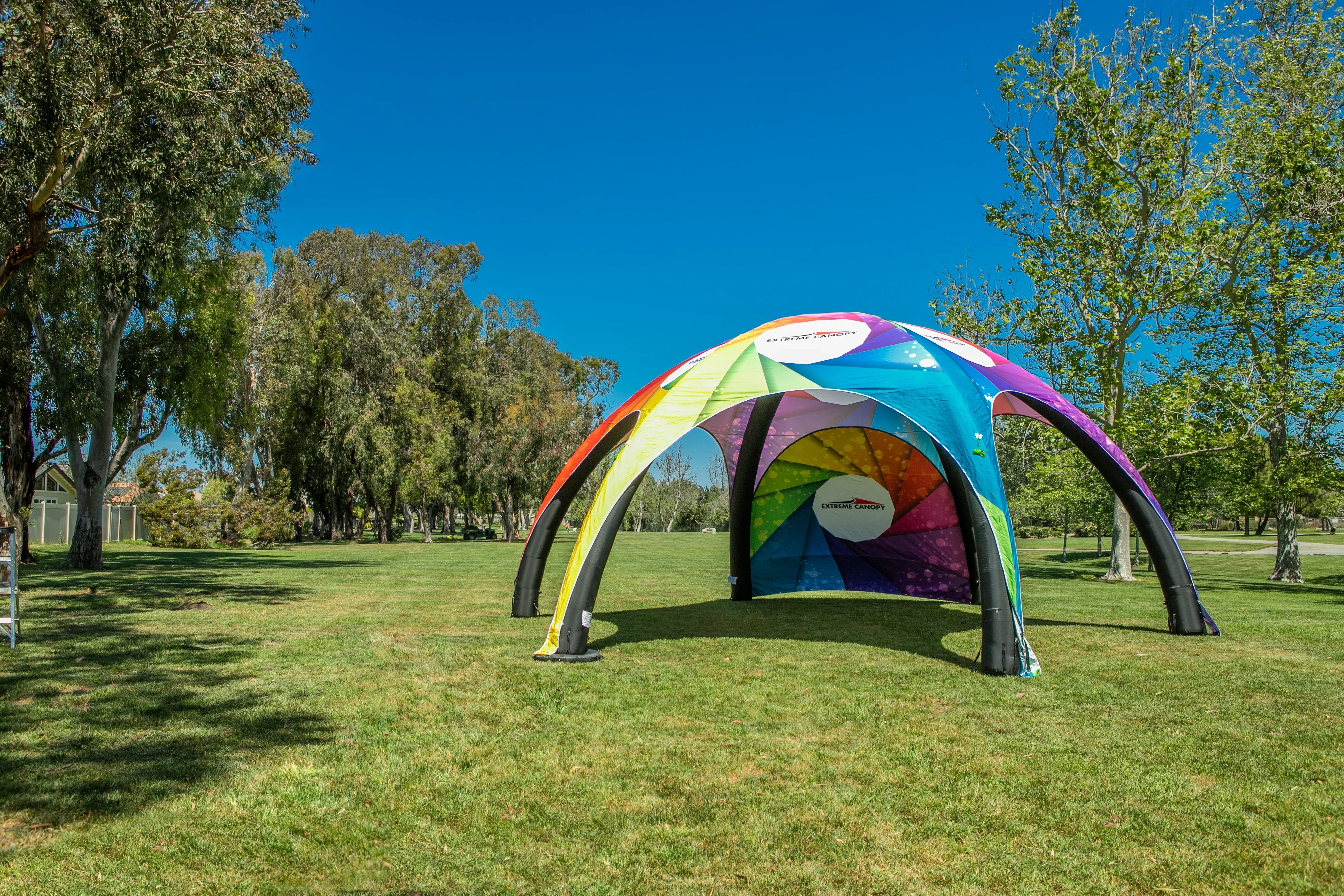 Can Extreme Marquees create custom inflatable designs for my business, such as a replica of our product?