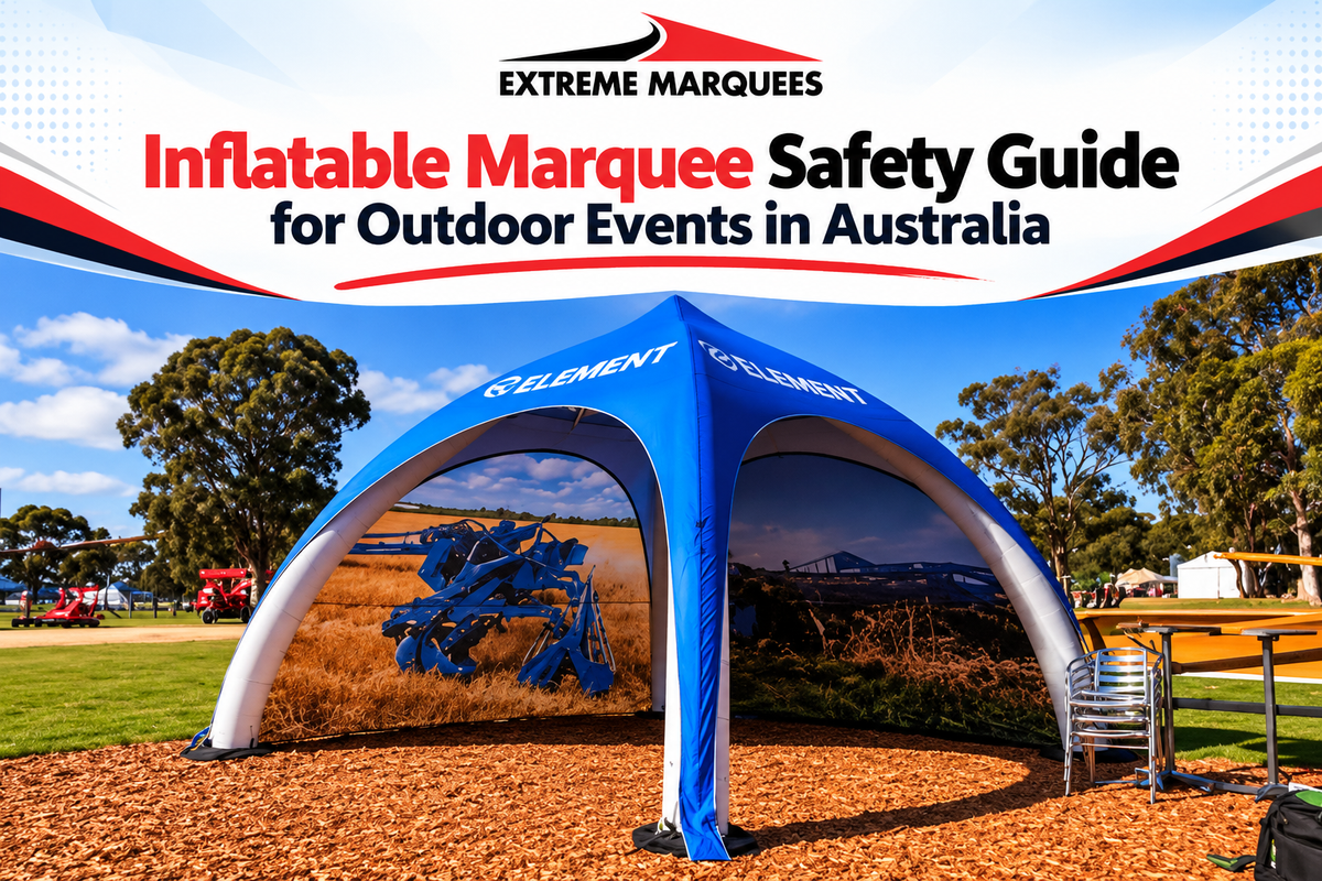 Inflatable Marquee Safety Guide for Outdoor Events in Australia