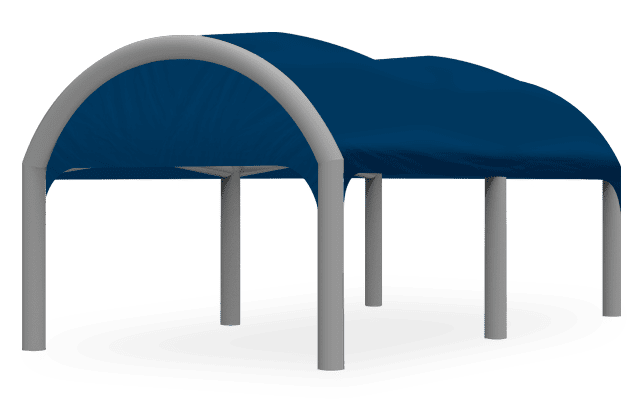 What are the advantages of using Quantum Inflatables over other inflatable marquee brands for my business?