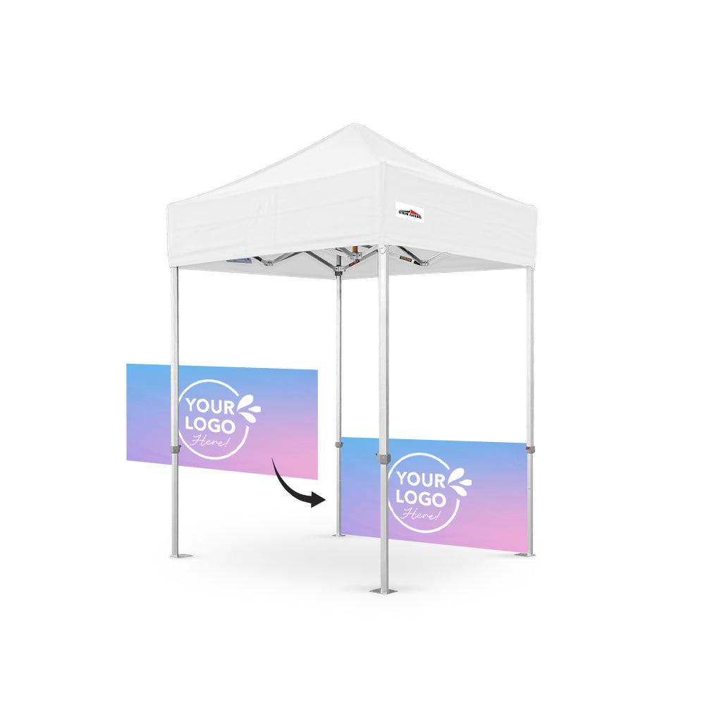 1.5m Printed Marquee Half Wall | Marquee Accessory