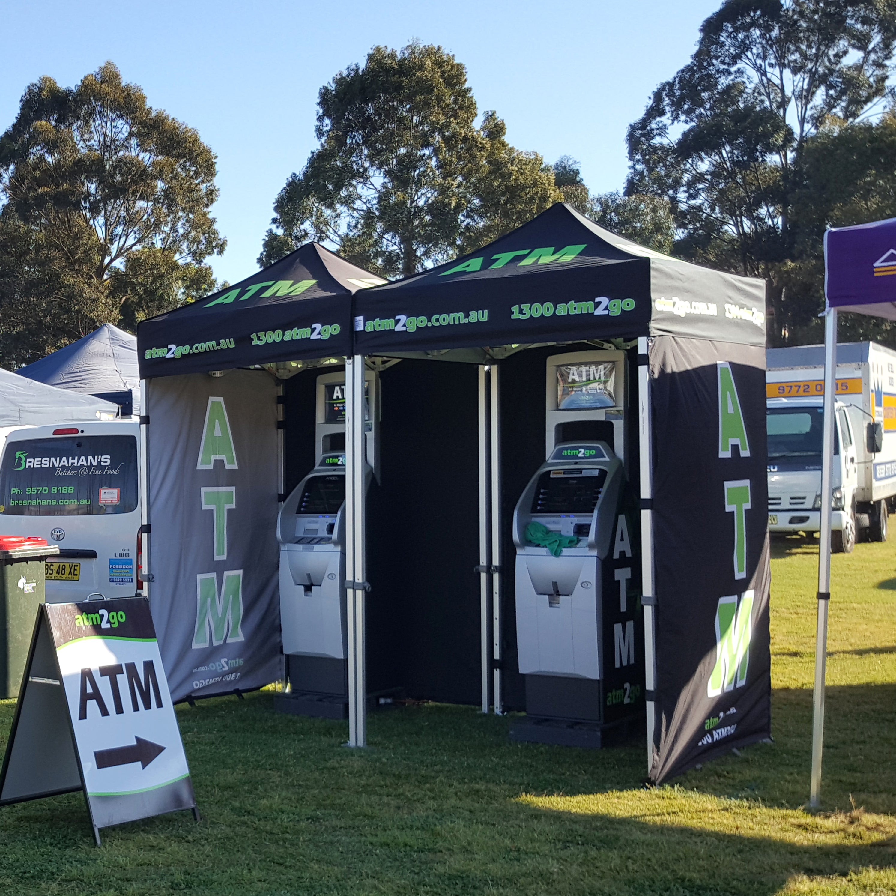 1.5m x 1.5m Printed Folding Marquee