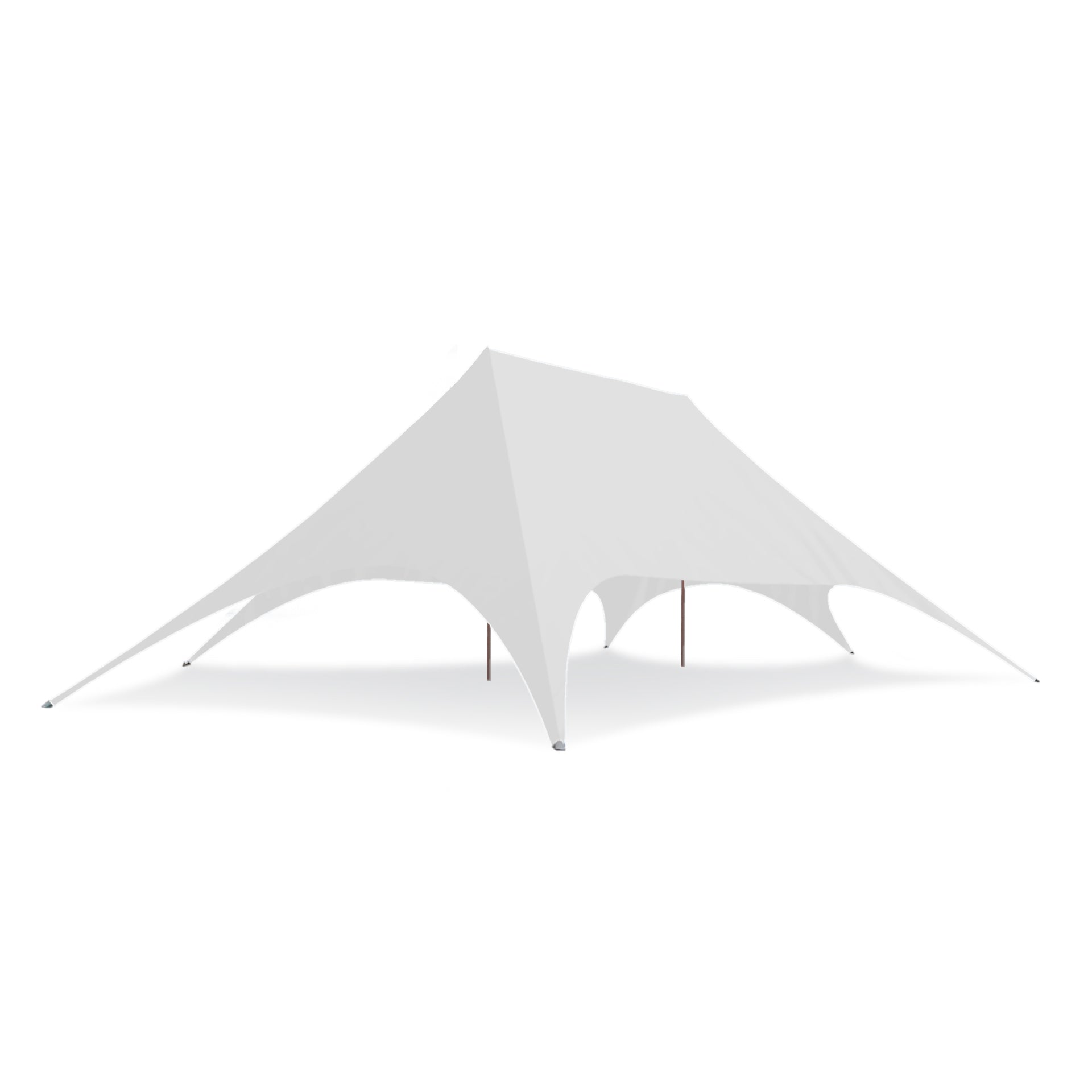 22m x 14m Double Pole Star Shade | Star Tents