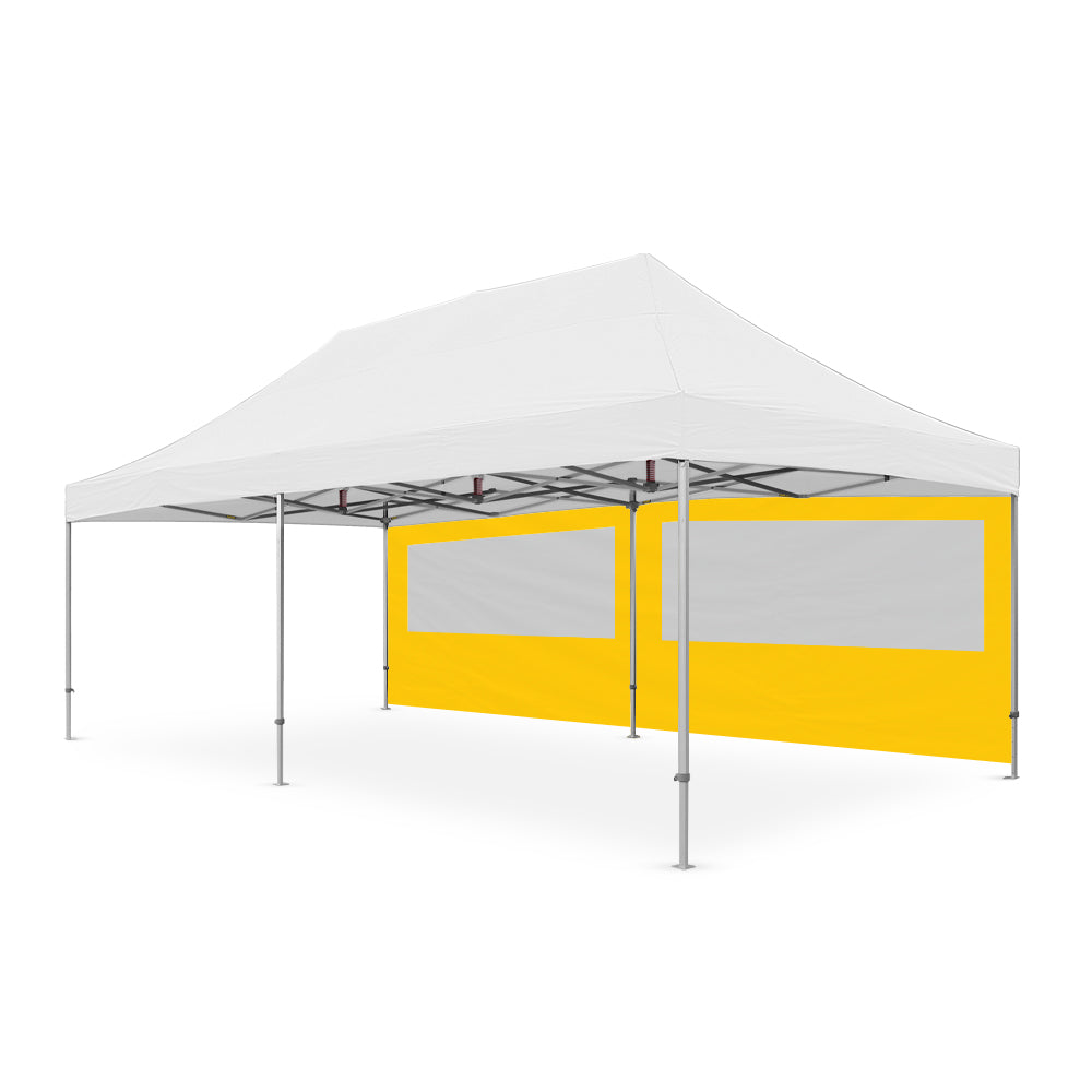 8m Marquee PVC Window Wall | Marquee Accessory