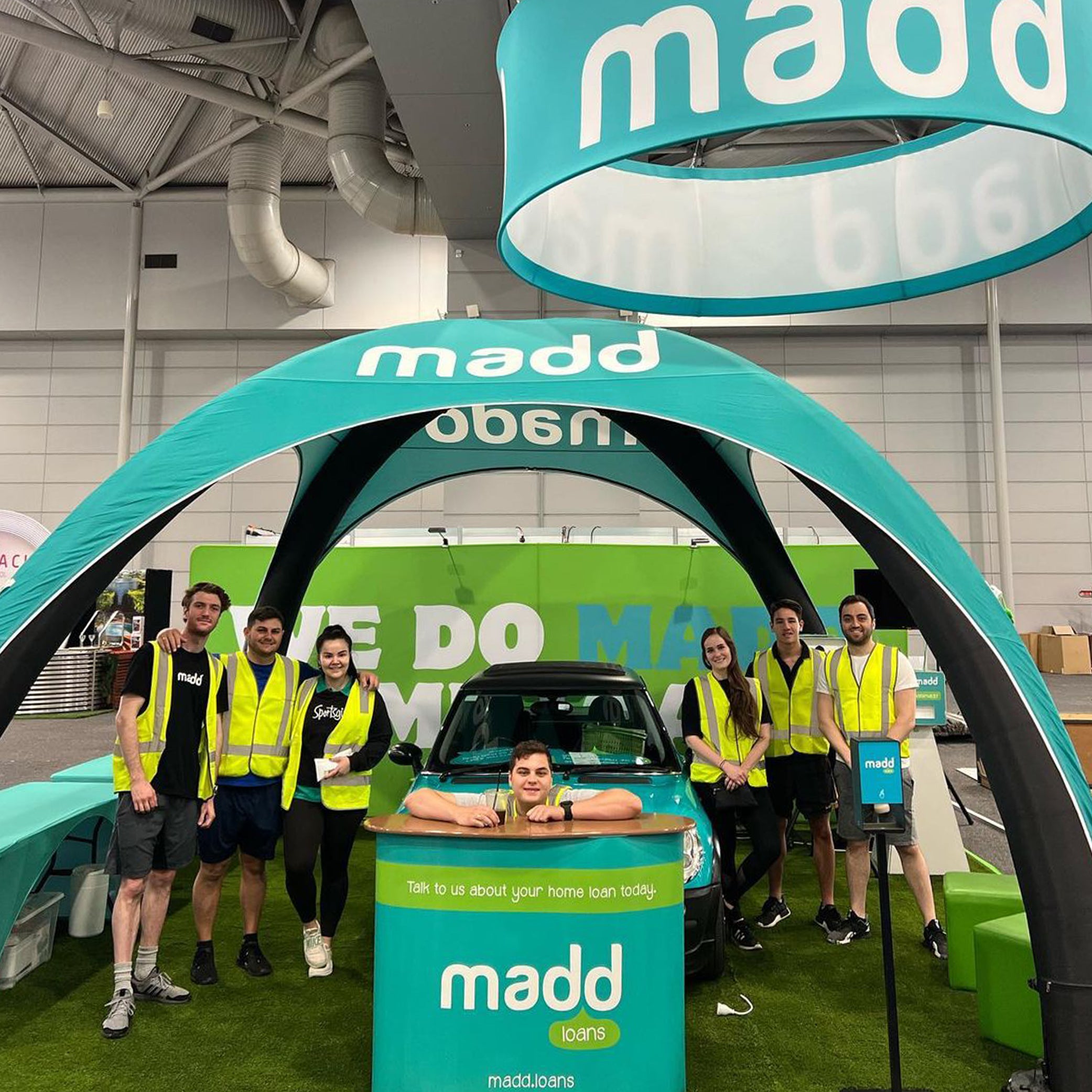 4m x 4m Custom Alpha | High Pressure Inflatables