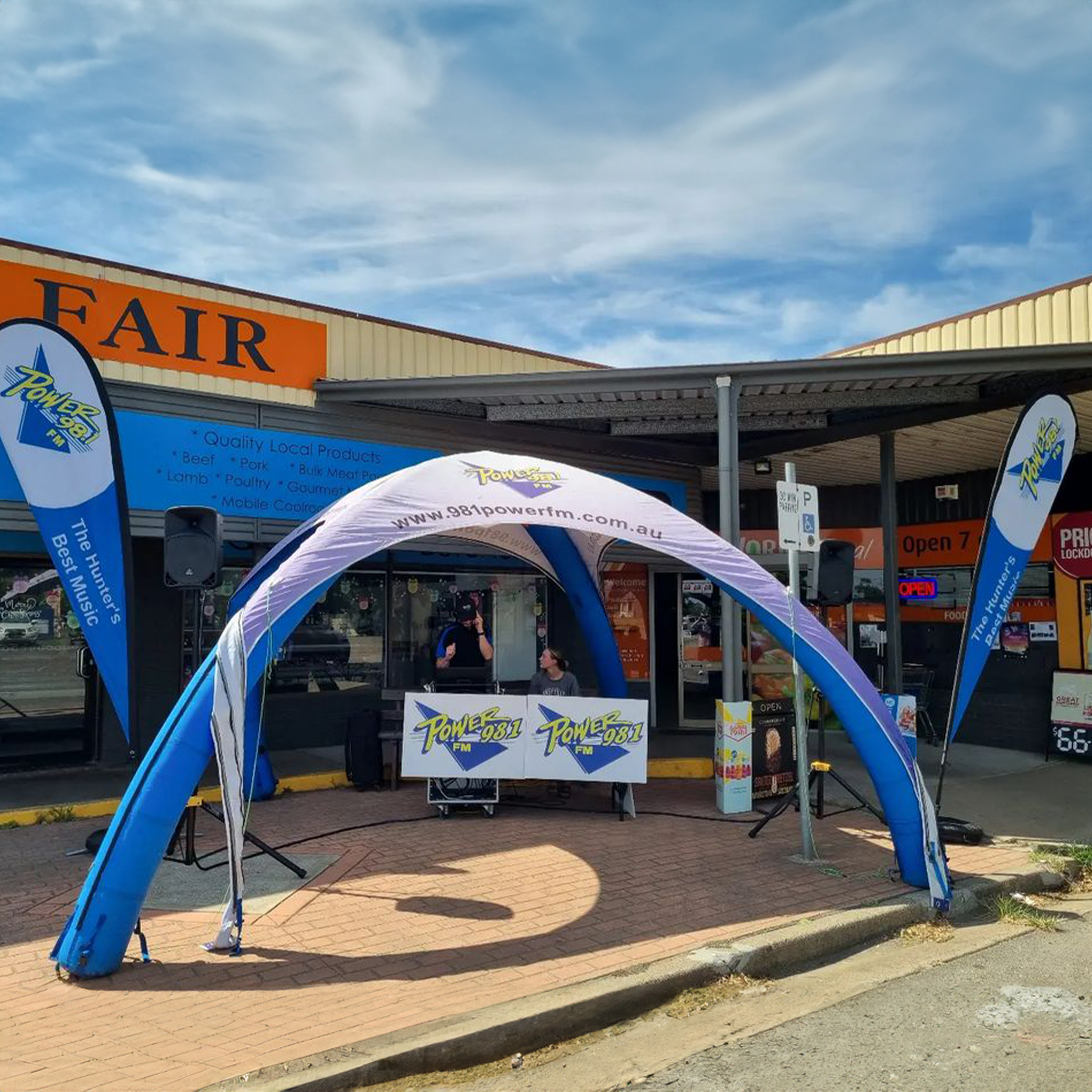 5m x 5m Custom Alpha | High Pressure Inflatables