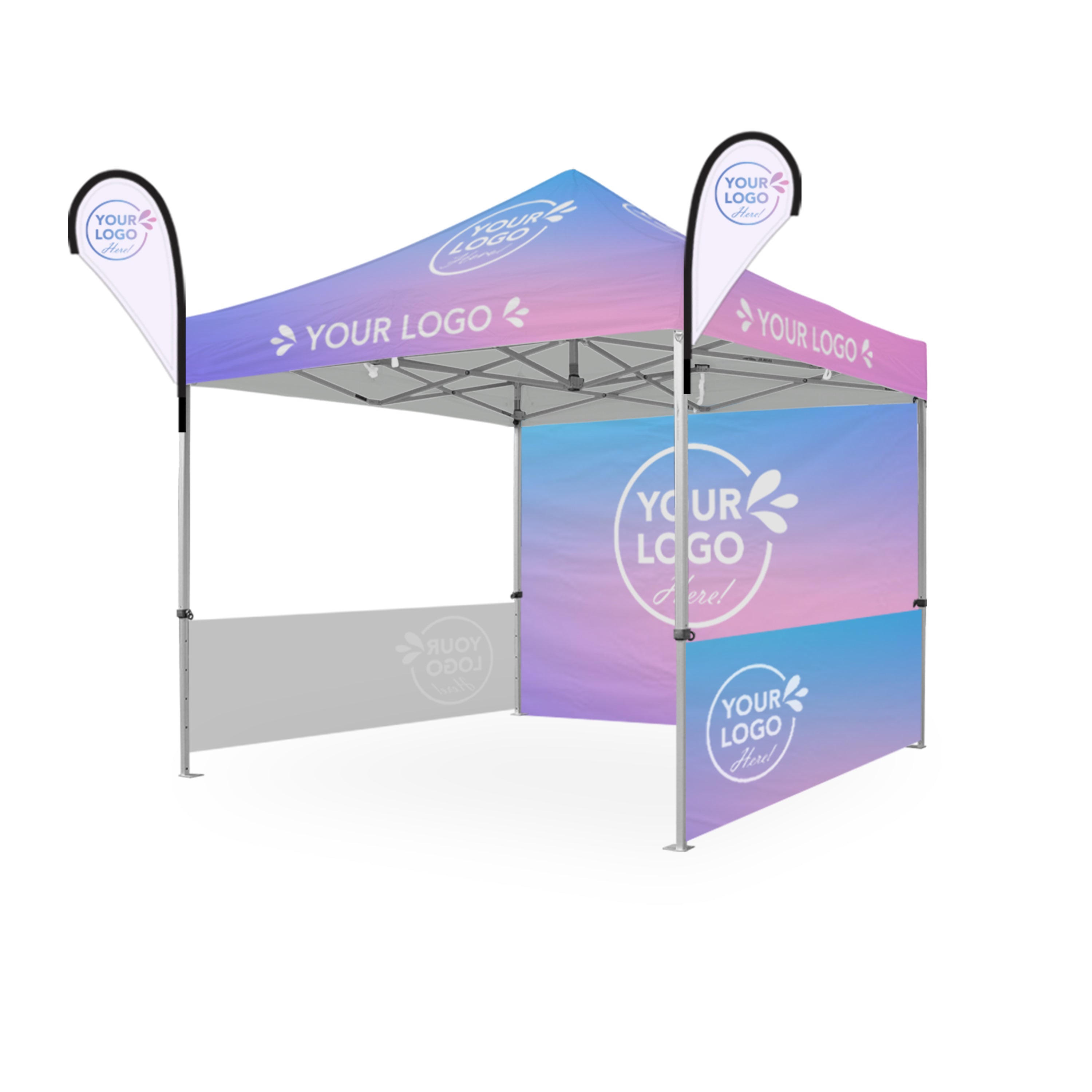 3m x 3m Printed Folding Marquee | Executive Display Package