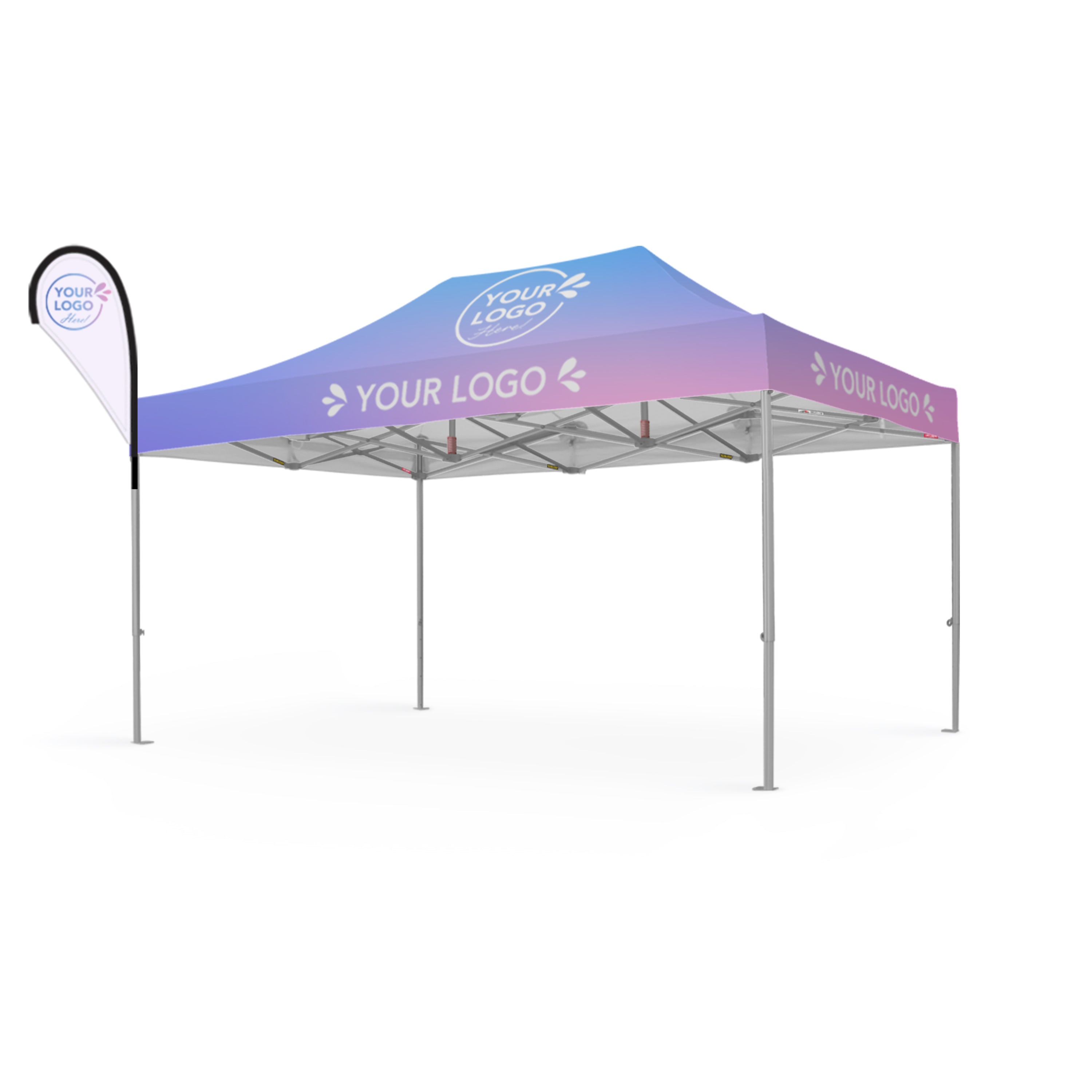 3m x 4.5m Printed Folding Marquee | Banner Boost Package