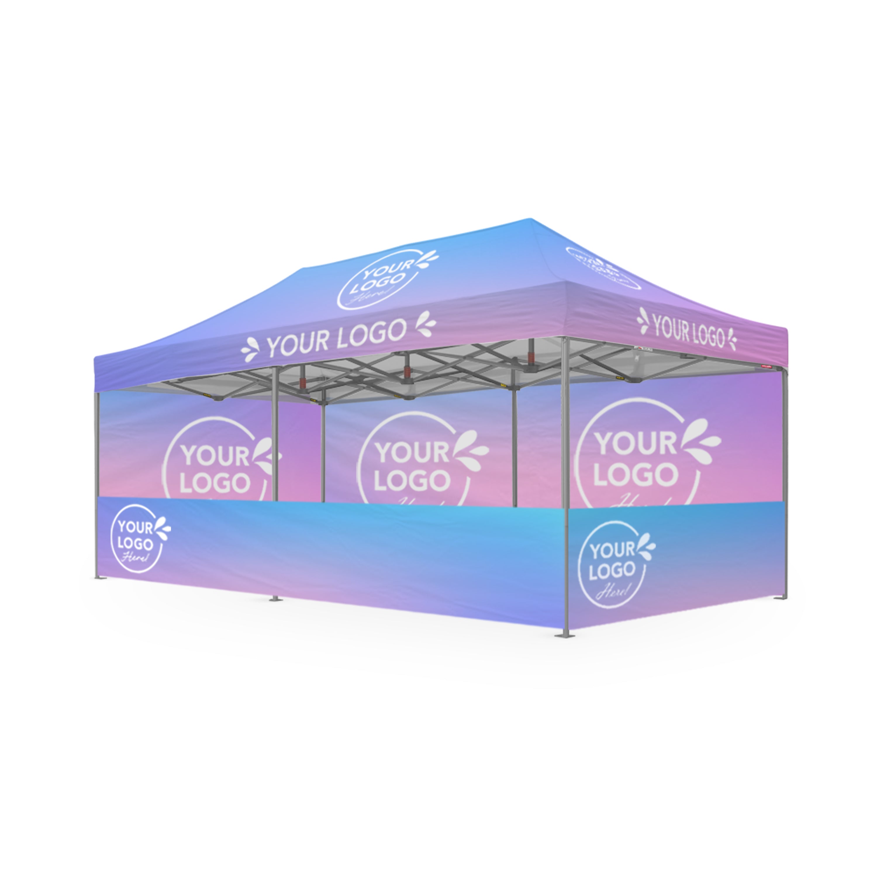 3m x 6m Printed Folding Marquee | Event Presence Package