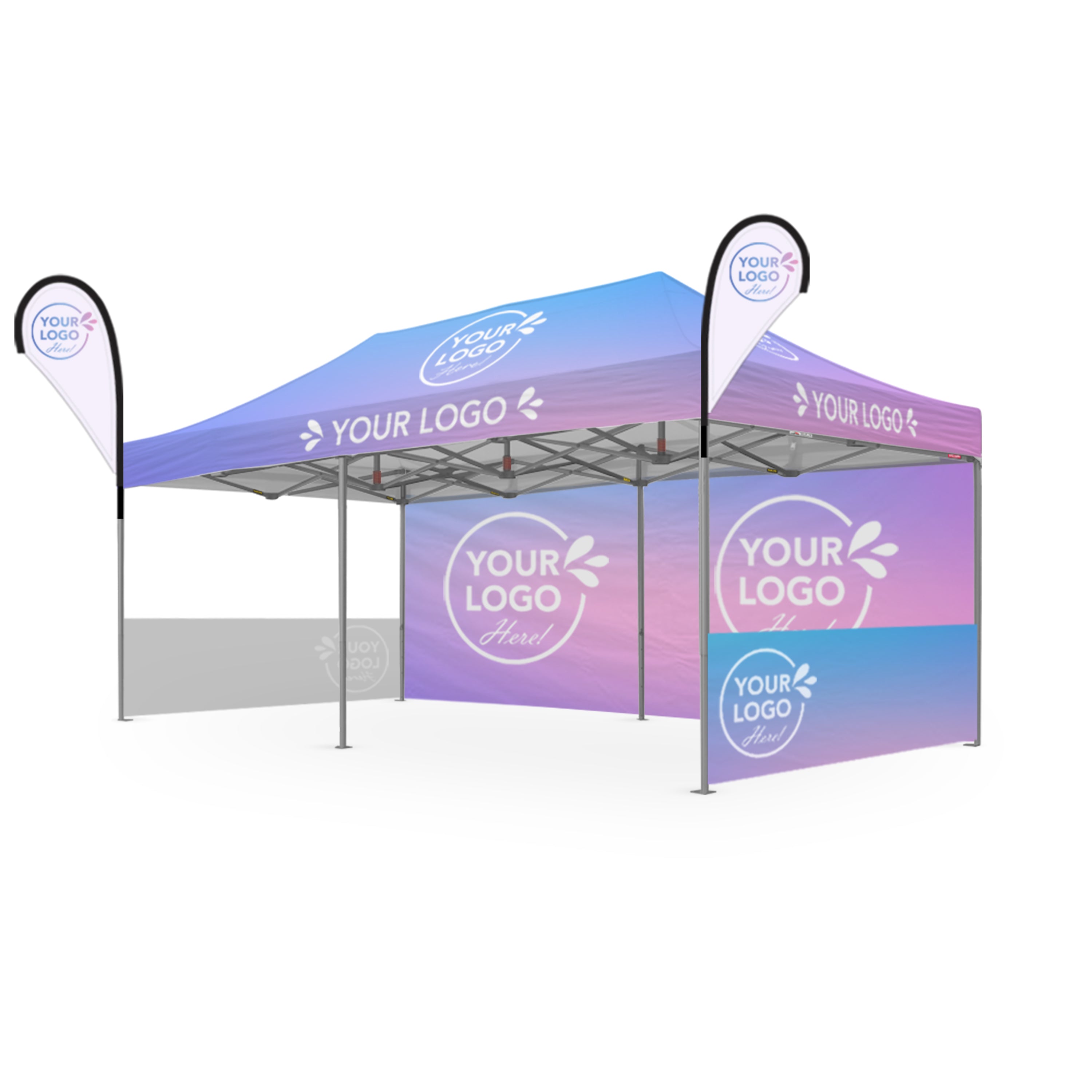 3m x 6m Printed Folding Marquee | Executive Display Package