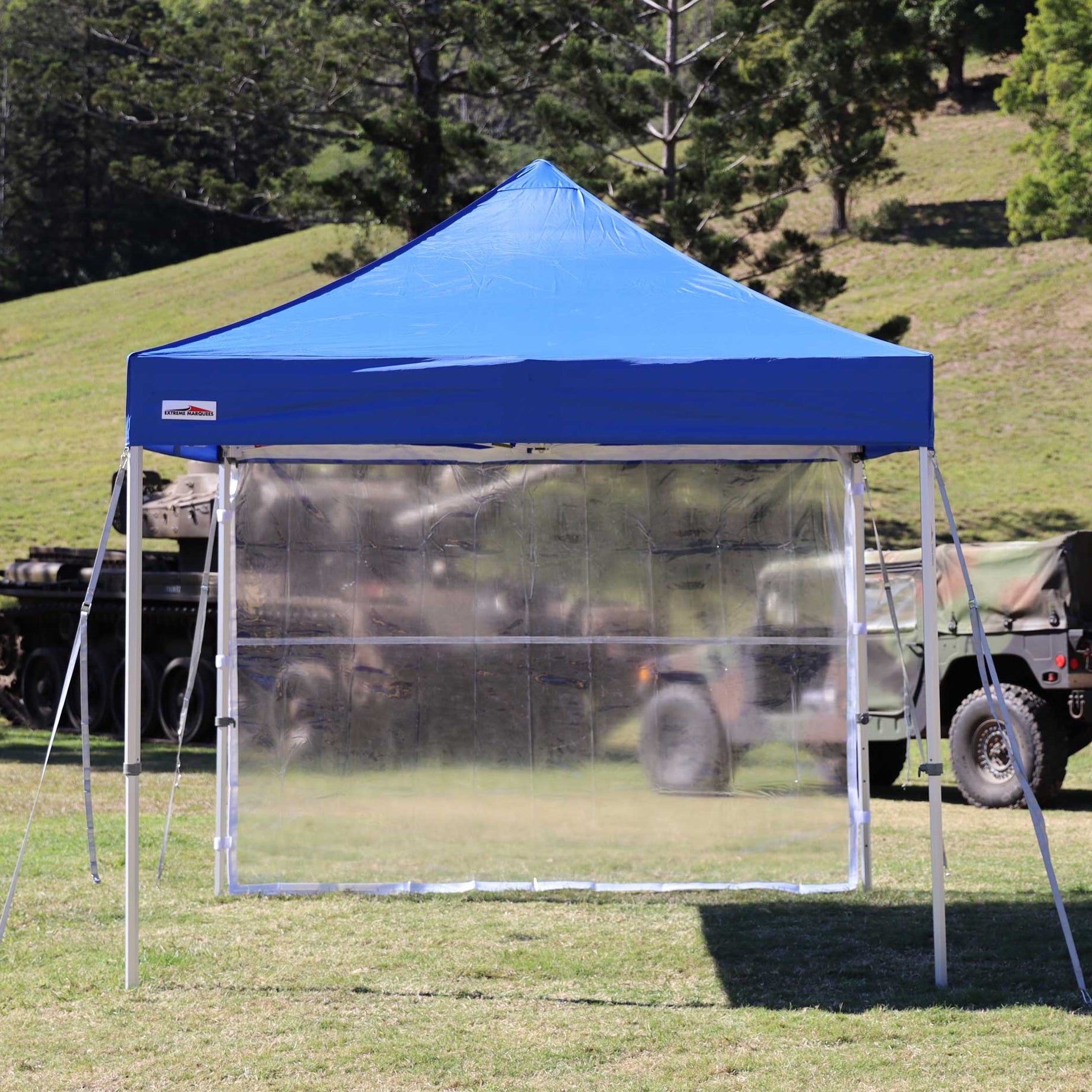 3m Marquee Clear PVC Full Wall | Marquee Accessory