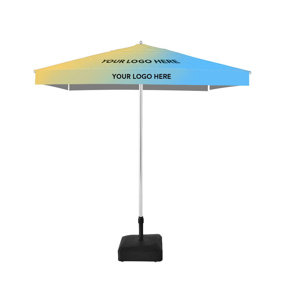 2.2m x 2.2m Custom Printed Classic Square | Umbrellas