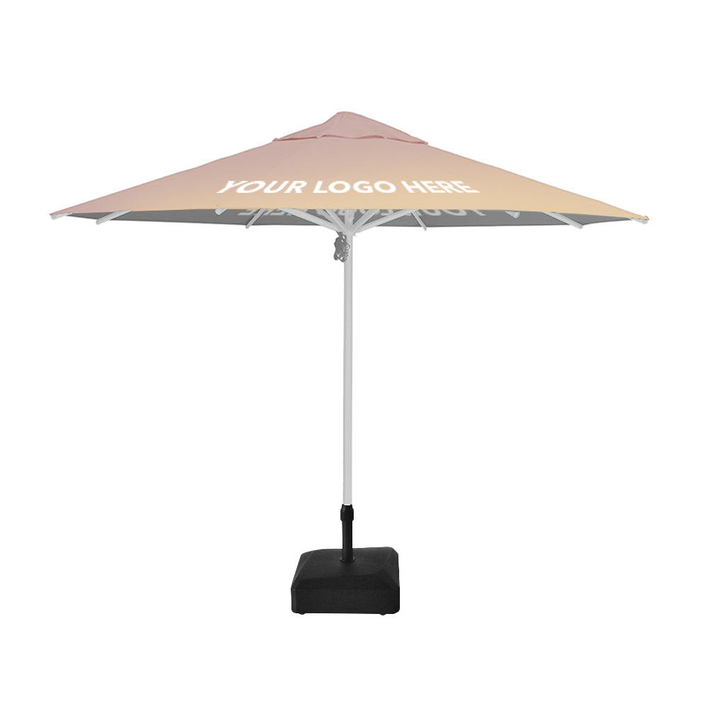 3.5m dia. Custom Printed Saville Octagonal | Umbrellas