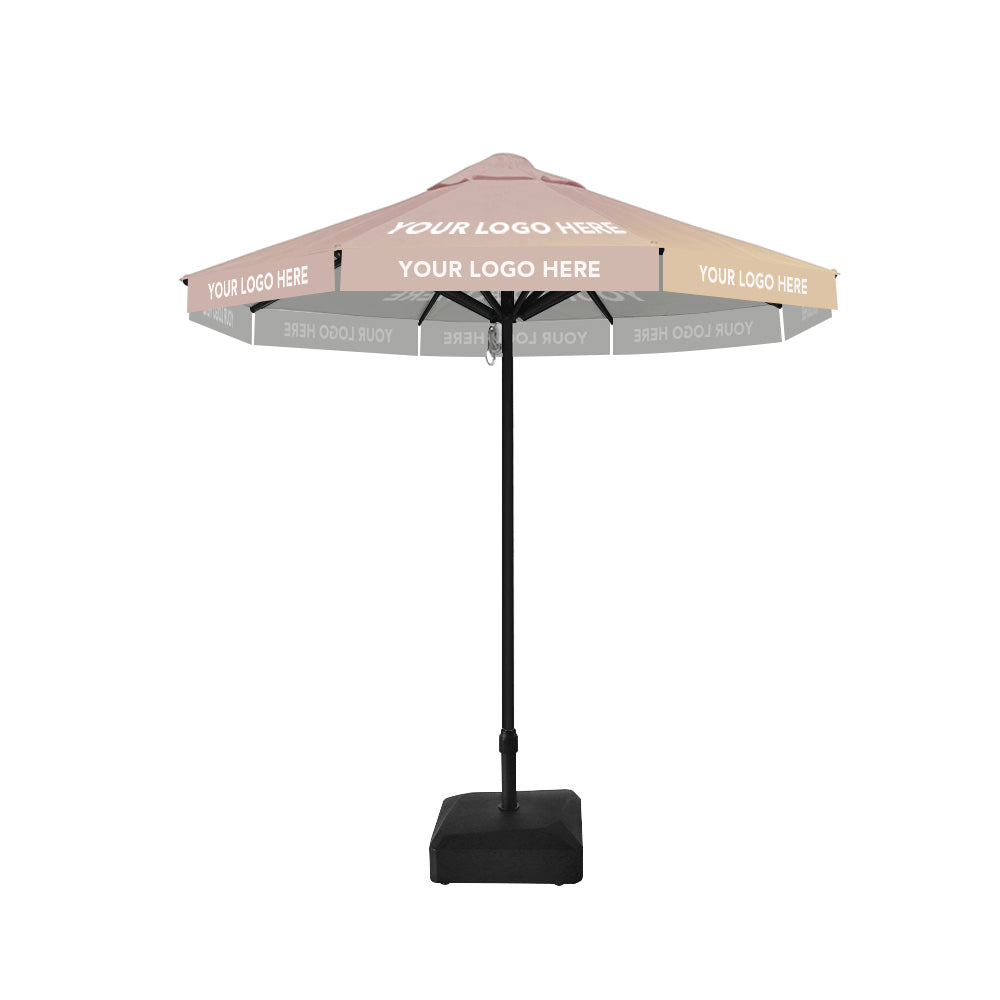 2.5m dia. Custom Printed Saville Octagonal | Umbrellas