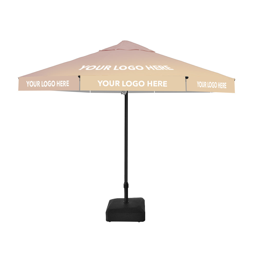 3.5m dia. Custom Printed Saville Octagonal | Umbrellas