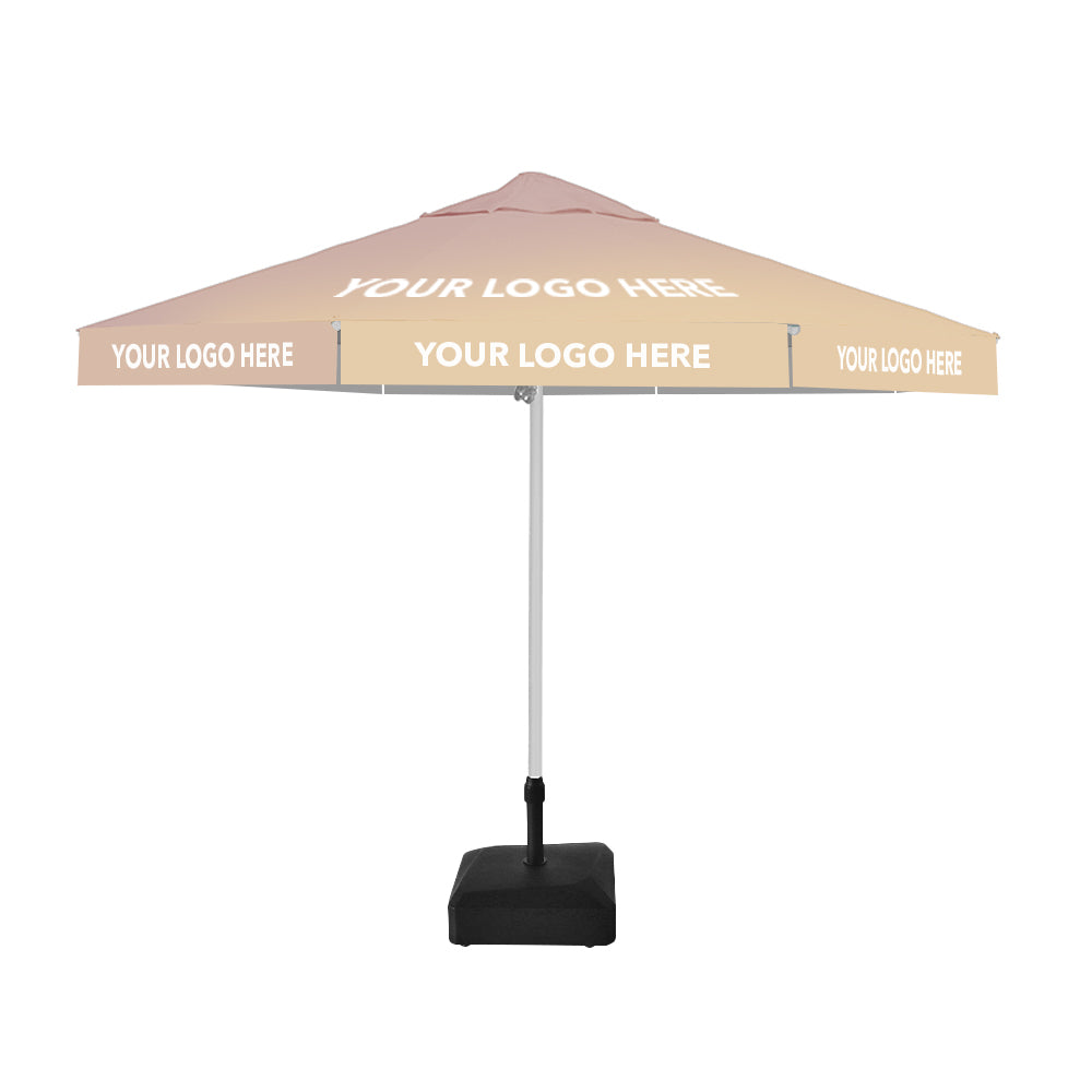 3.5m dia. Custom Printed Saville Octagonal | Umbrellas