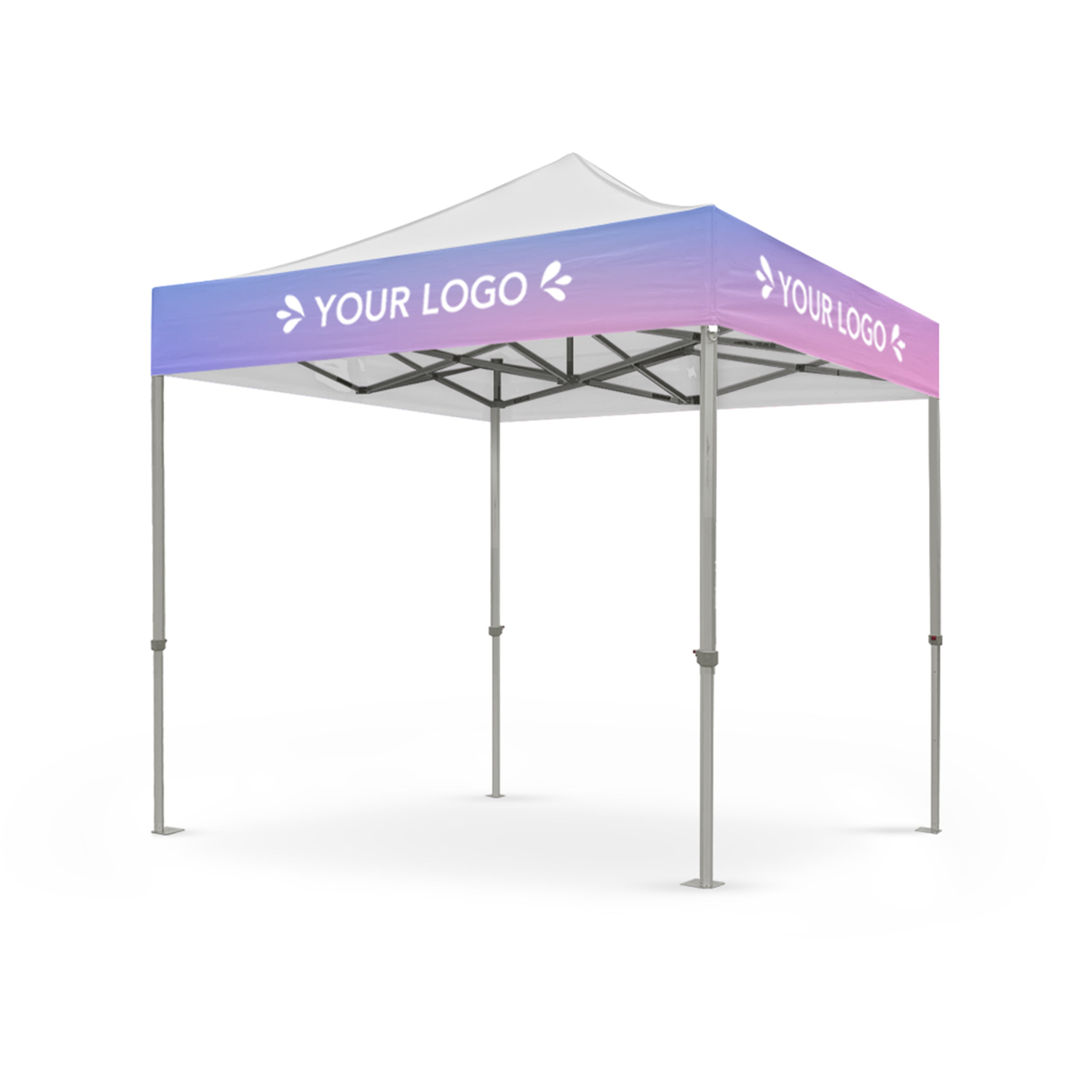 2.4m x 2.4m Printed Folding Marquee