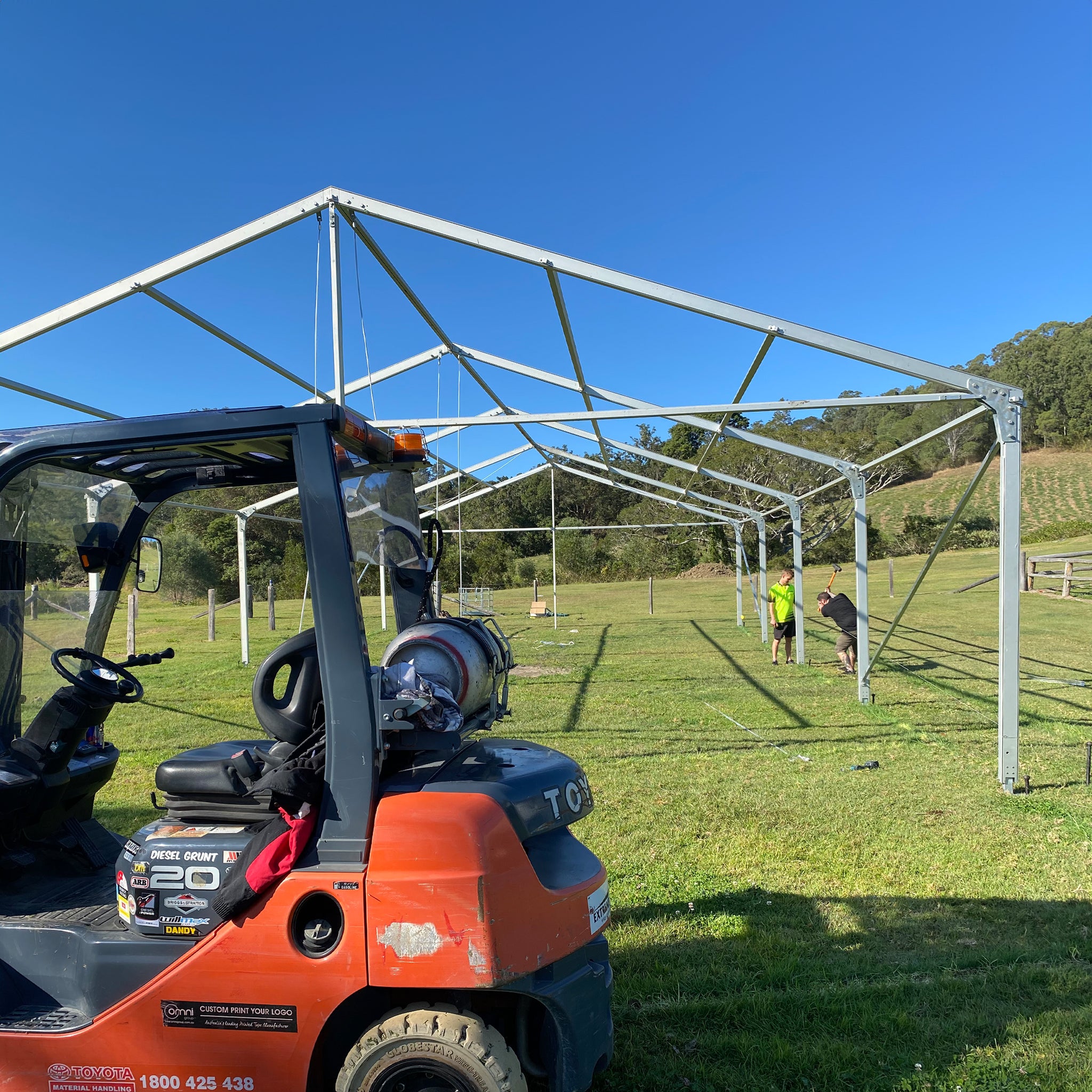 12m Wide | Clear Span A Frame