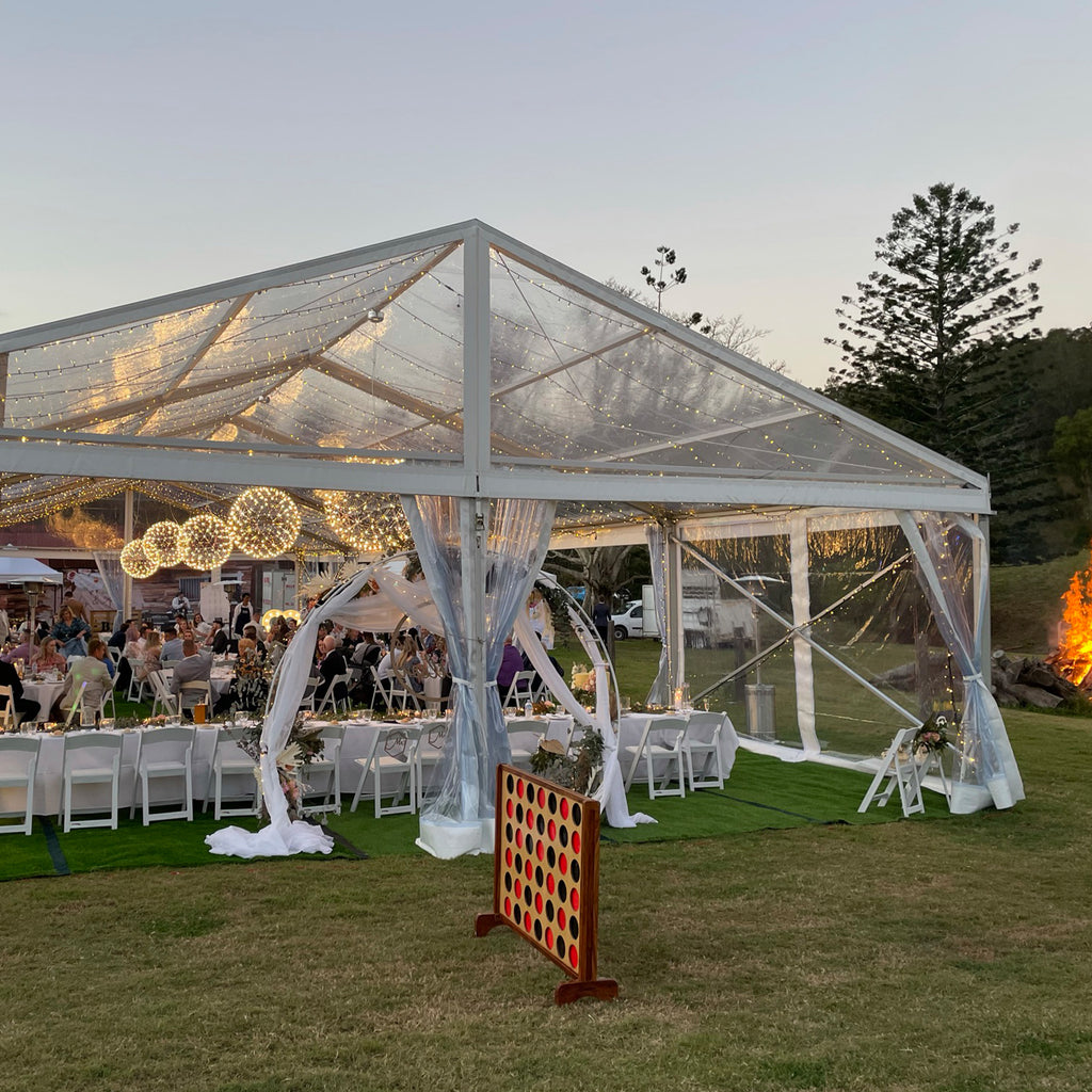 12m Wide Clear Span A-Frame Marquee - ES Series Event Tent