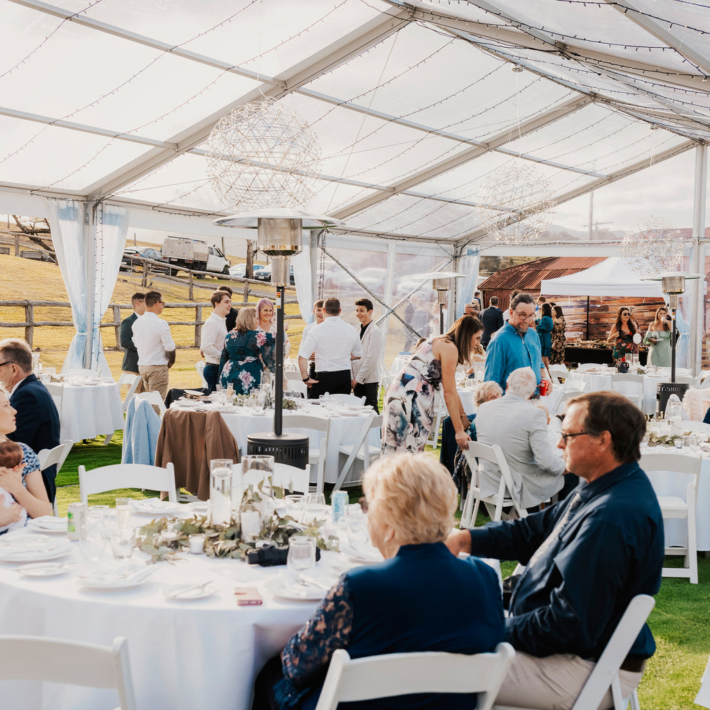 12m Wide Clear Span A-Frame Marquee - ES Series Event Tent