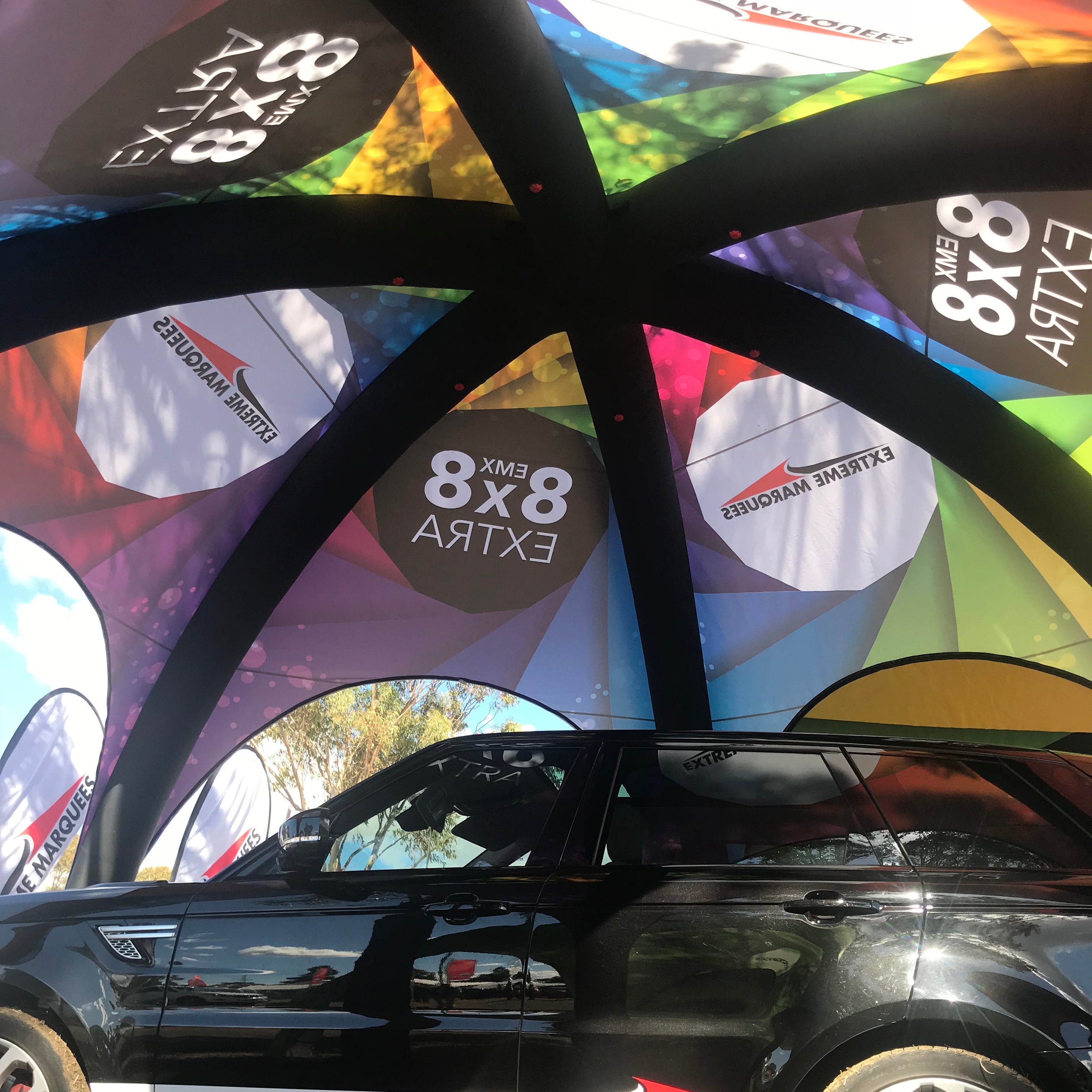 8m x 8m Custom Gamma | High Pressure Inflatables