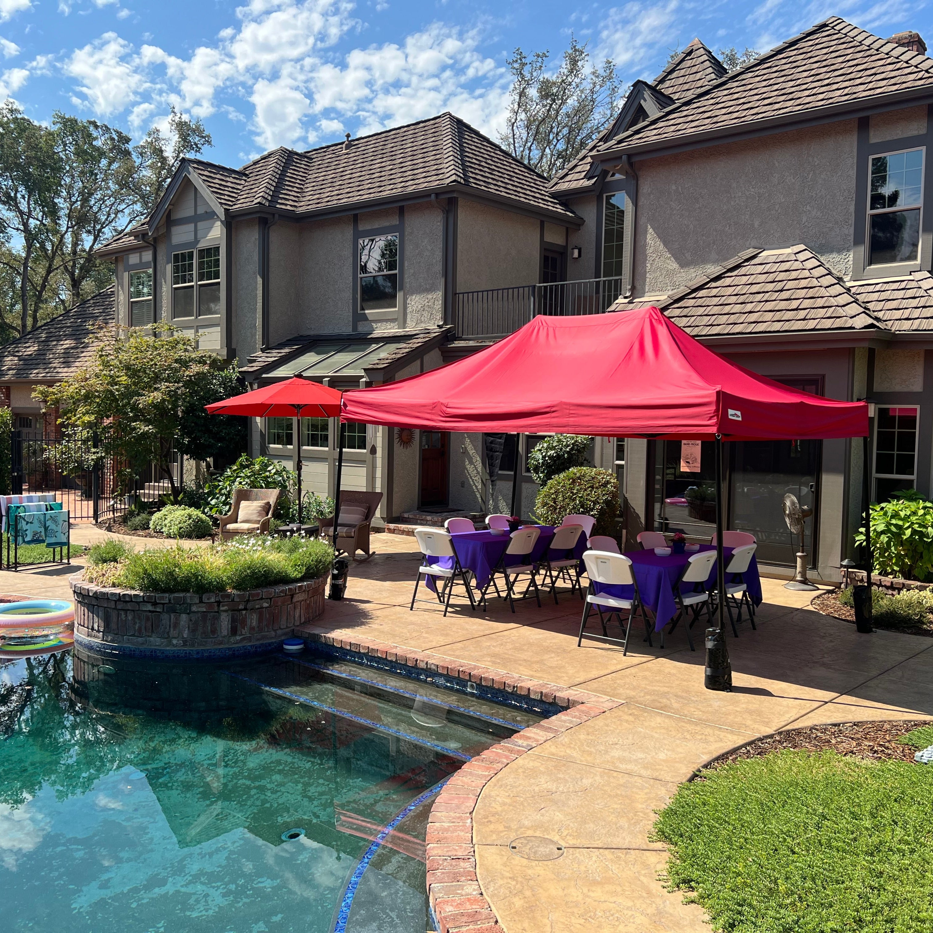 3m x 4.5m Marquee | X5 True Blue