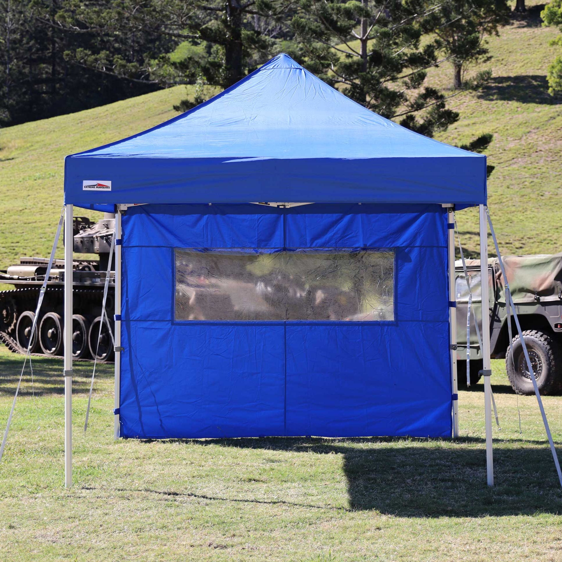 4.5m Marquee PVC Window Wall | Marquee Accessory