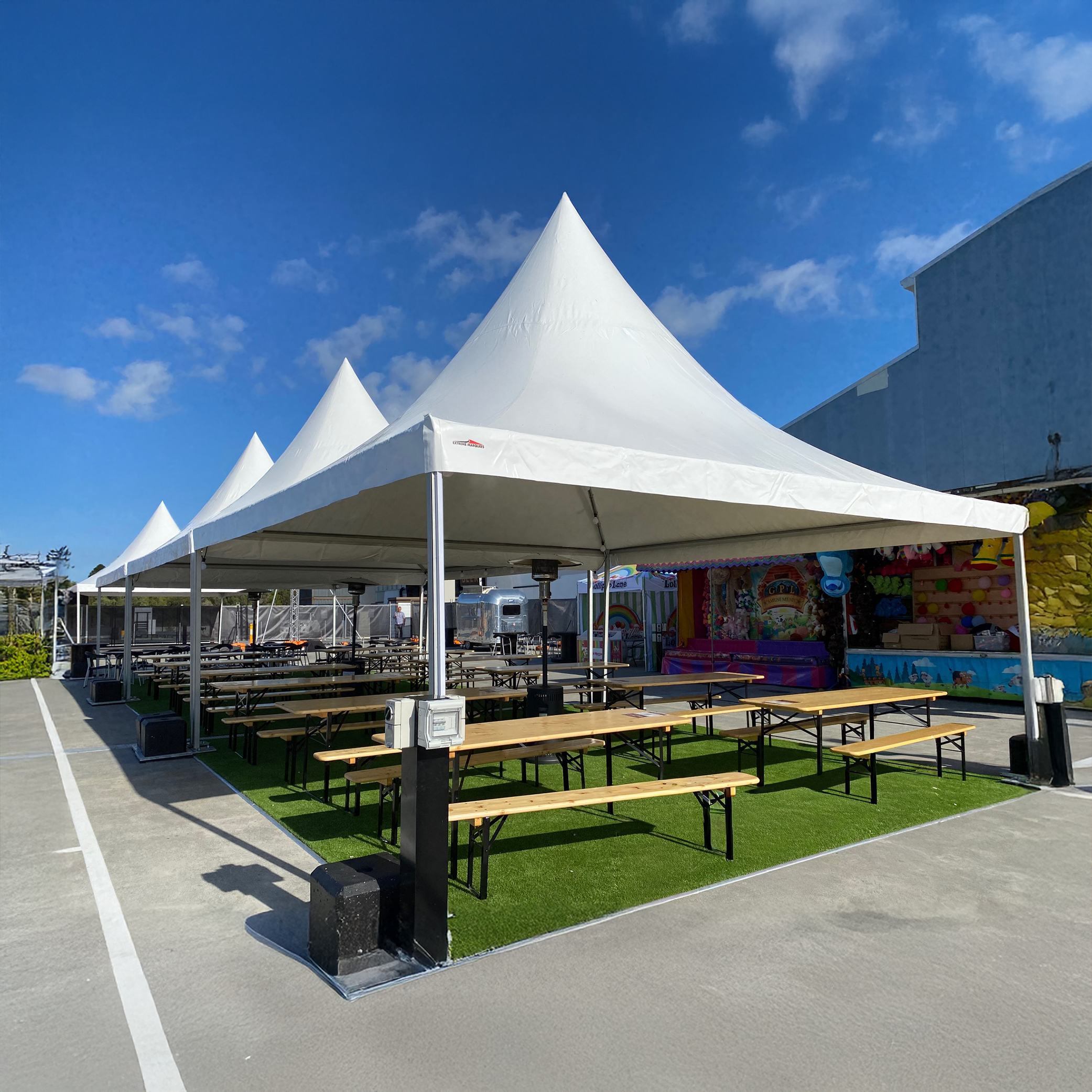 4m x 4m Pinnacle | Semi-Permanent Tents