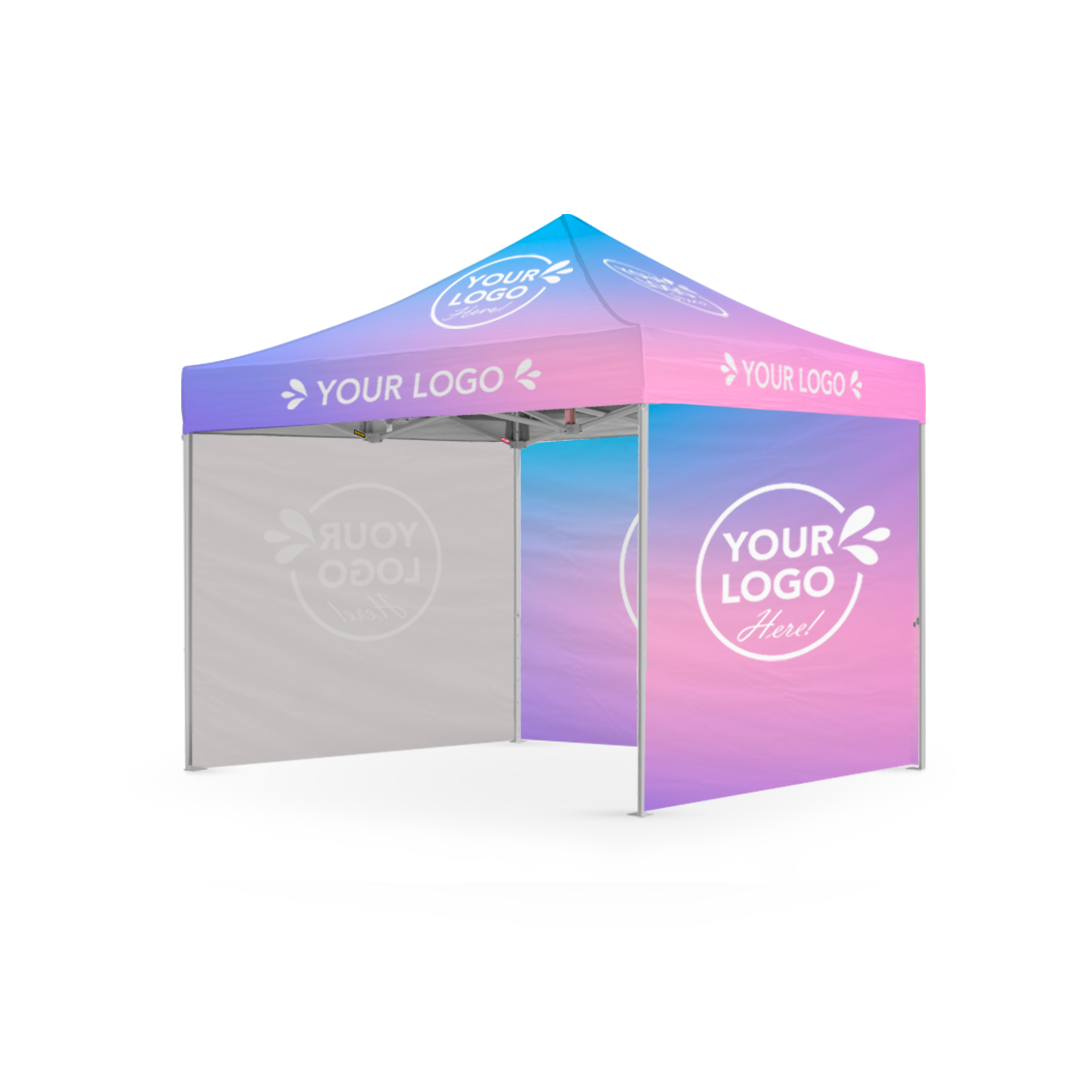 3m x 3m Printed Folding Marquee | Showcase Wall Package