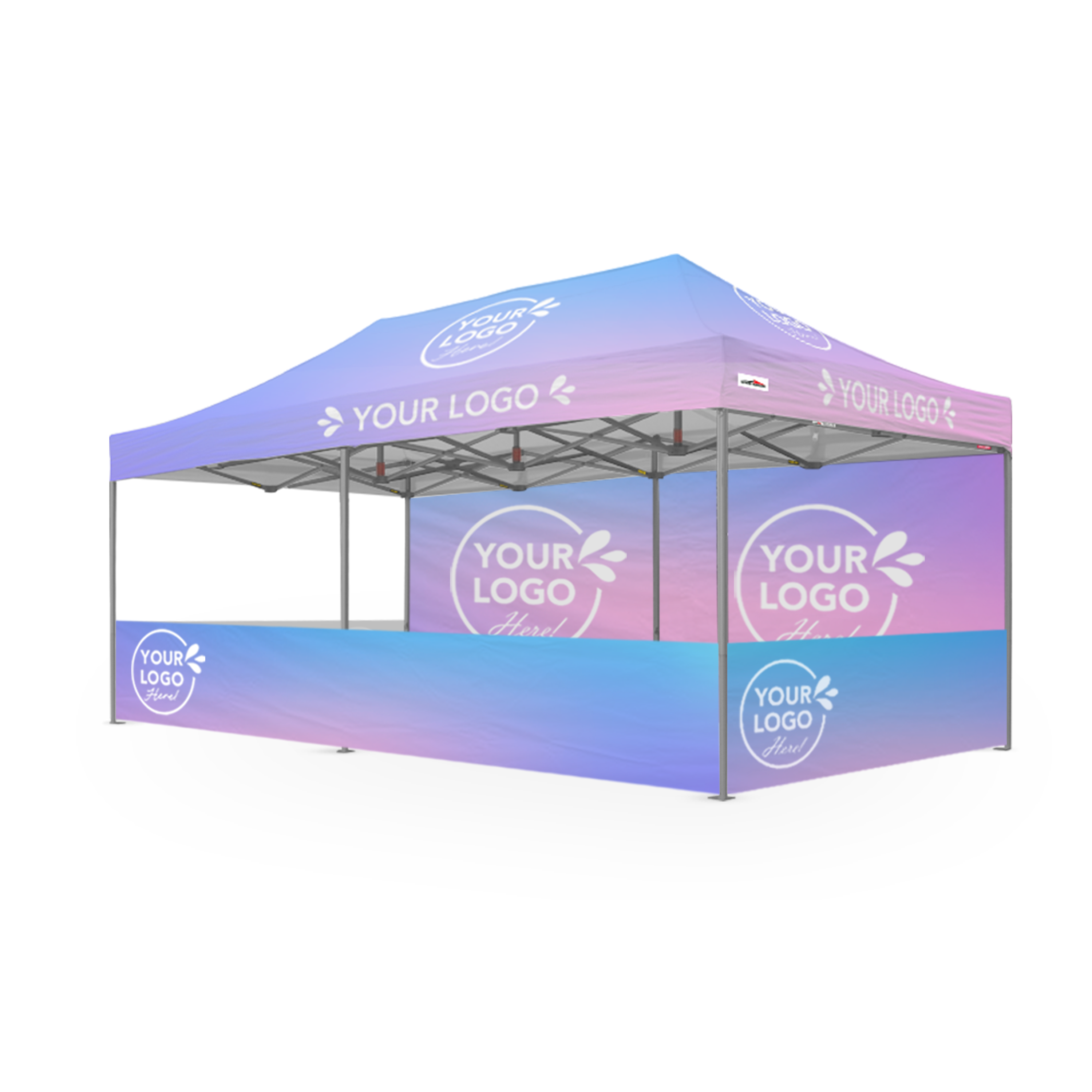 3m x 6m Printed Folding Marquee | Engage Package