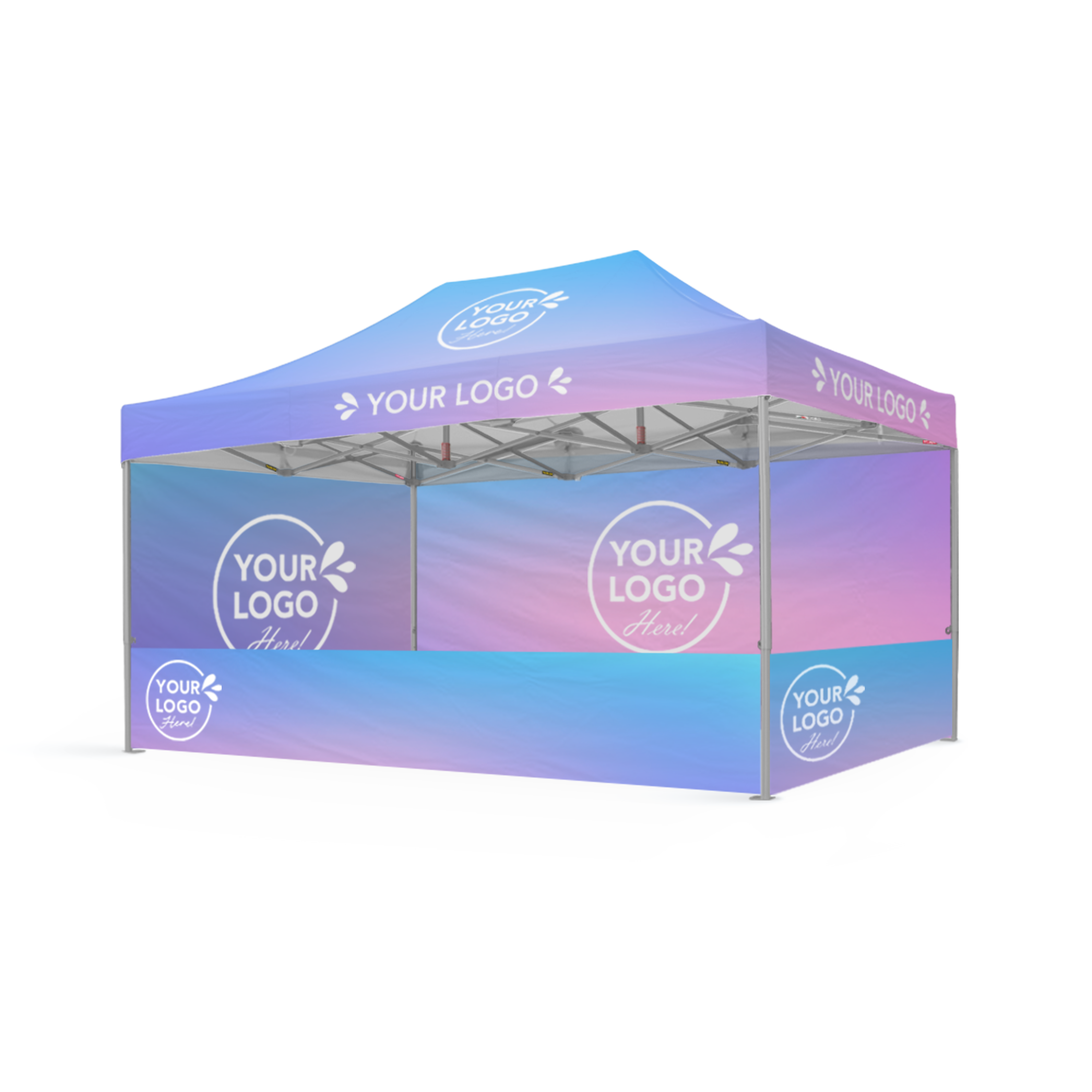 3m x 4.5m Printed Folding Marquee | Event Presence Package