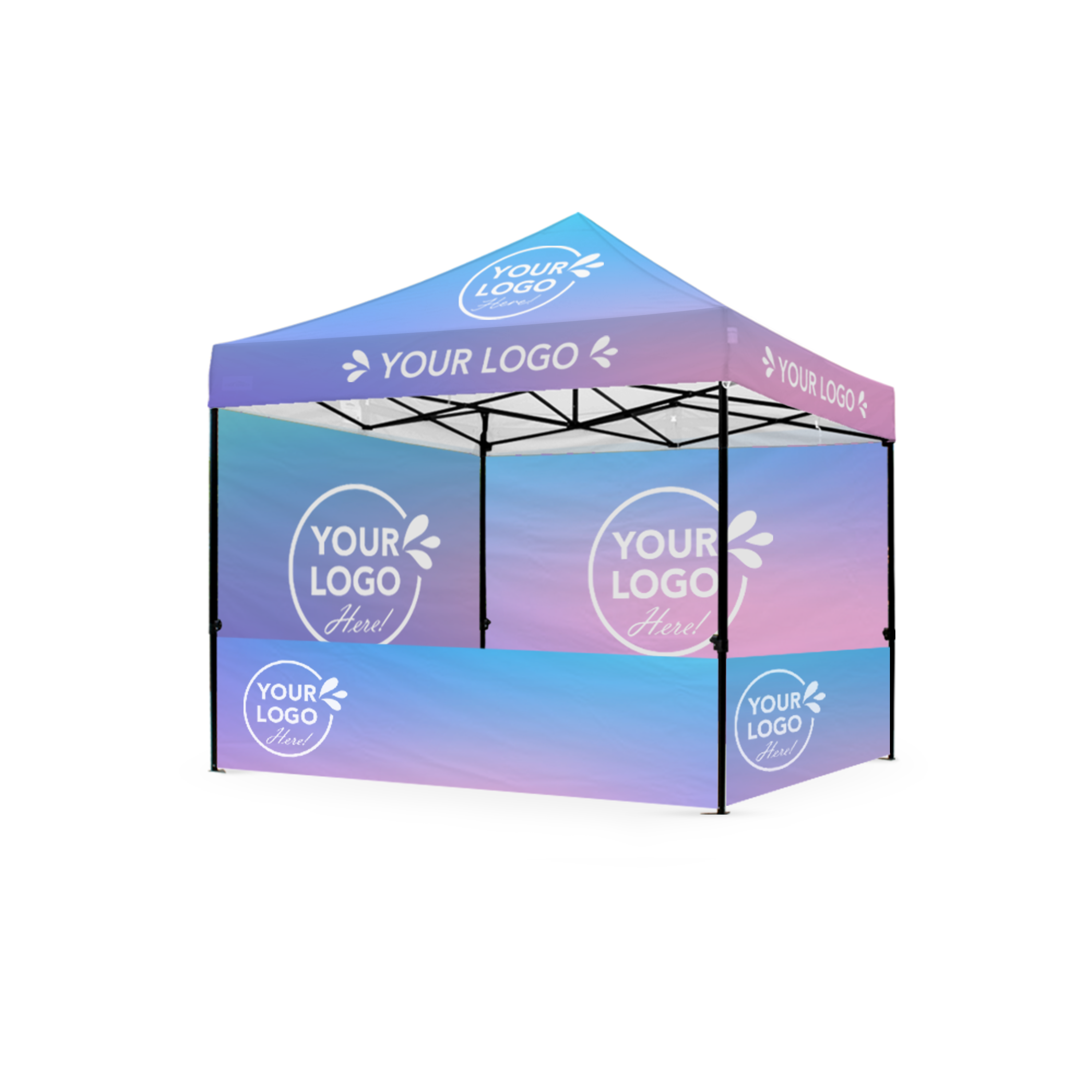 3m x 3m Printed Folding Marquee | Event Presence Package