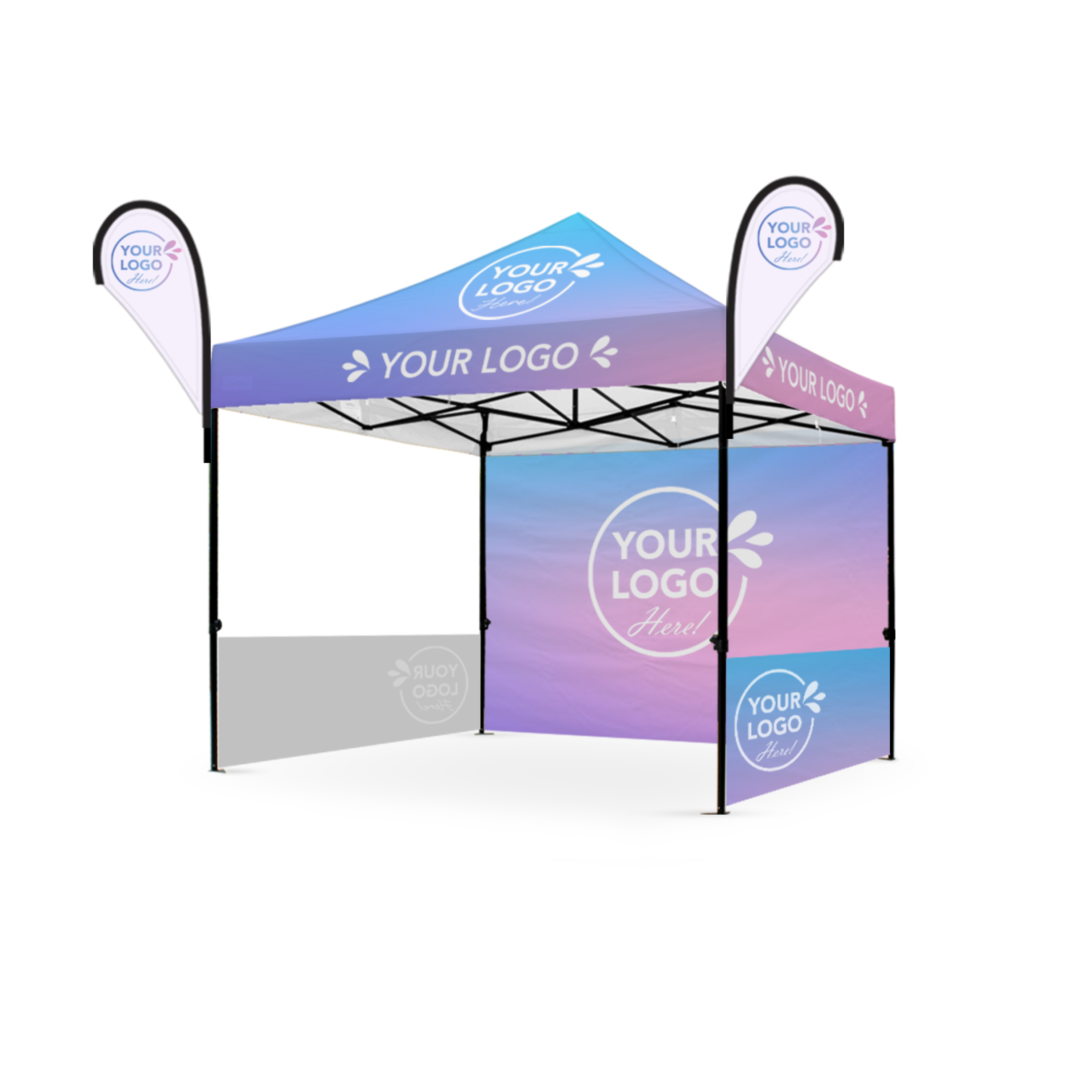 3m x 3m Printed Folding Marquee | Executive Display Package