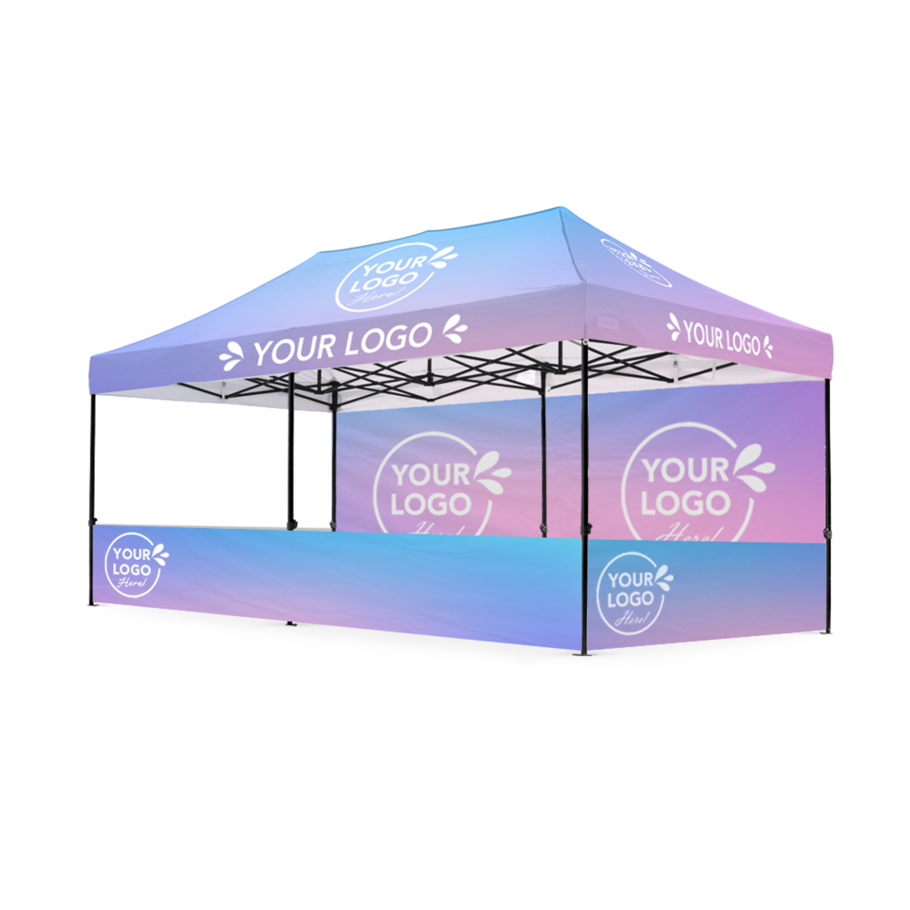 3m x 6m Printed Folding Marquee | Engage Package