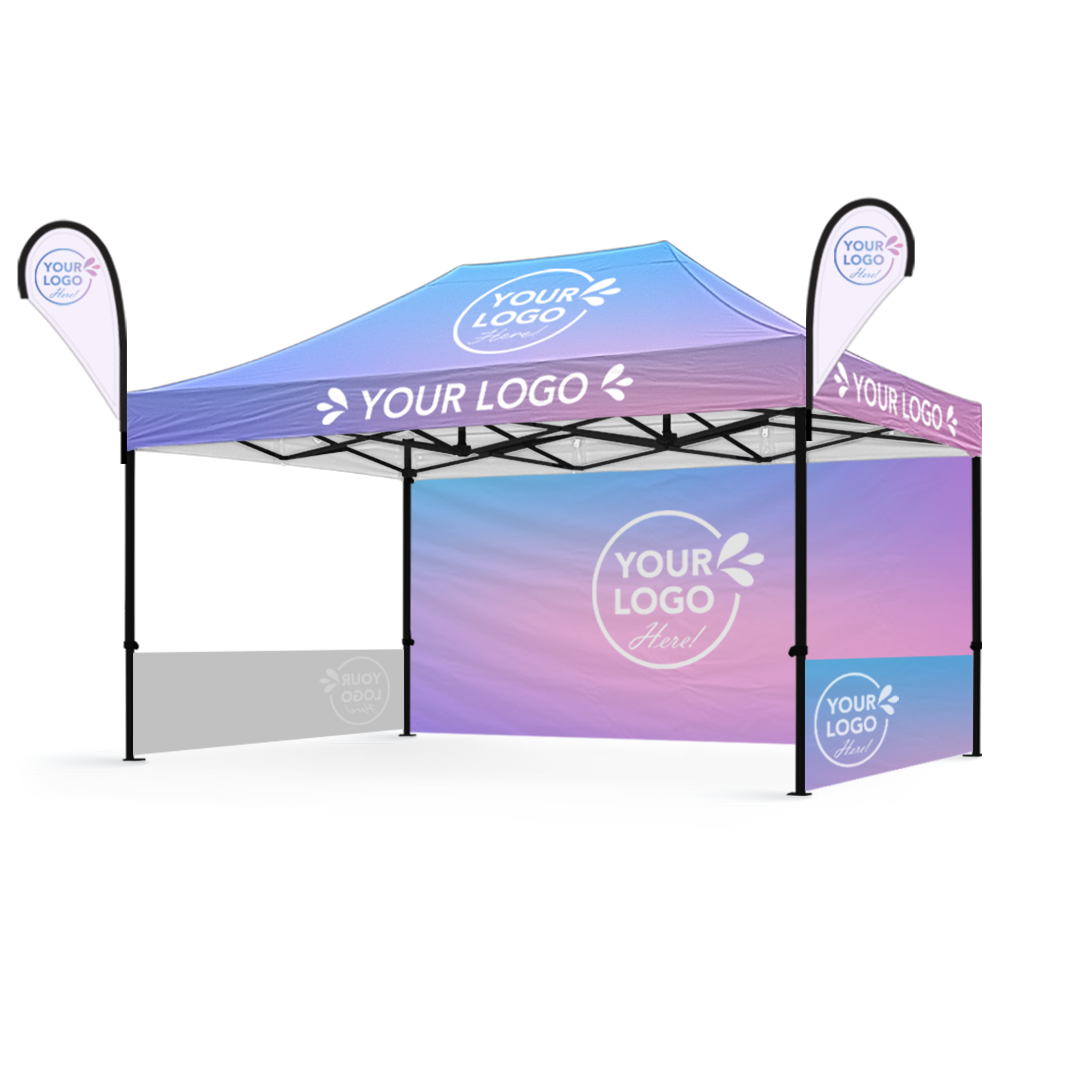 3m x 4.5m Printed Folding Marquee | Executive Display Package