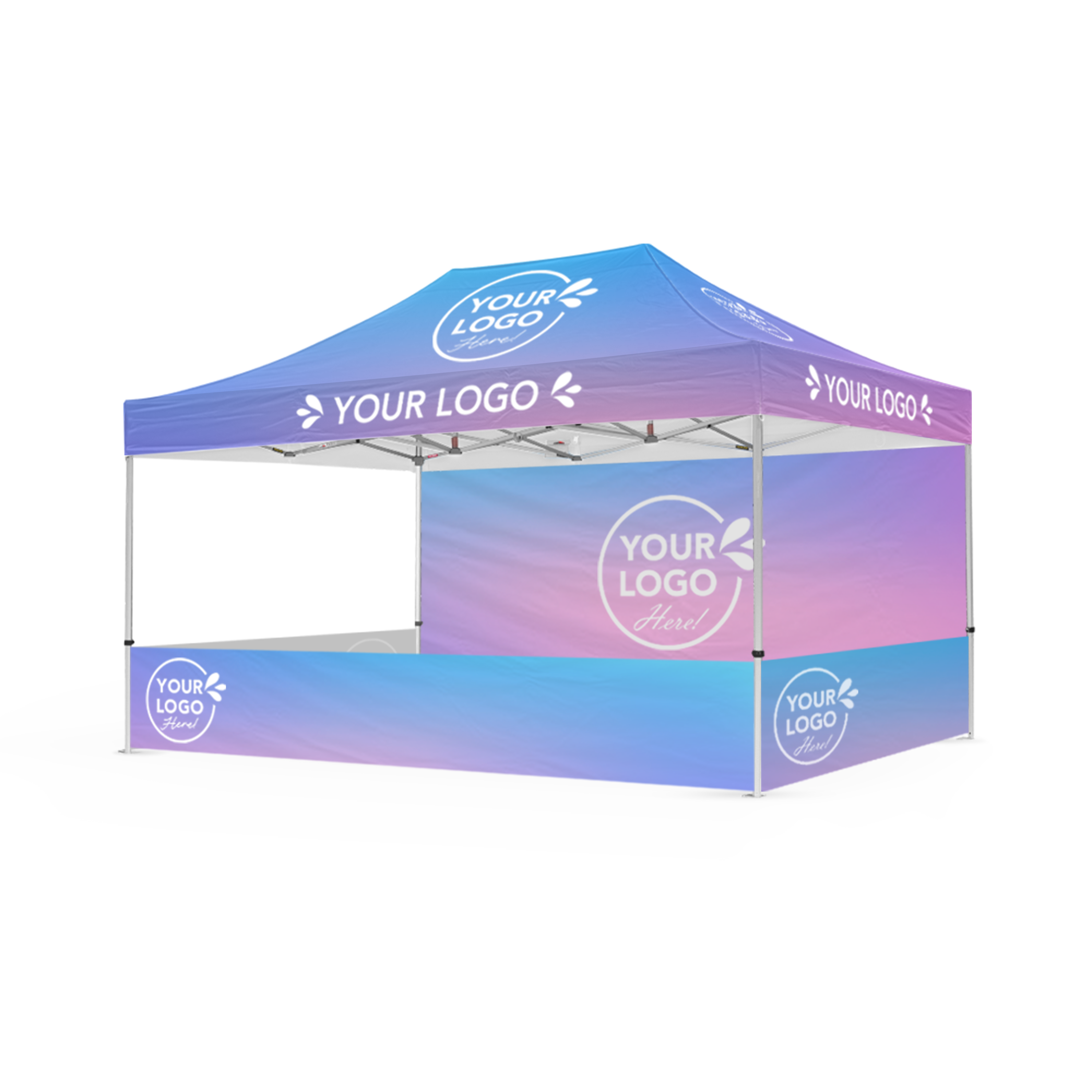 3m x 4.5m Printed Folding Marquee | Engage Package