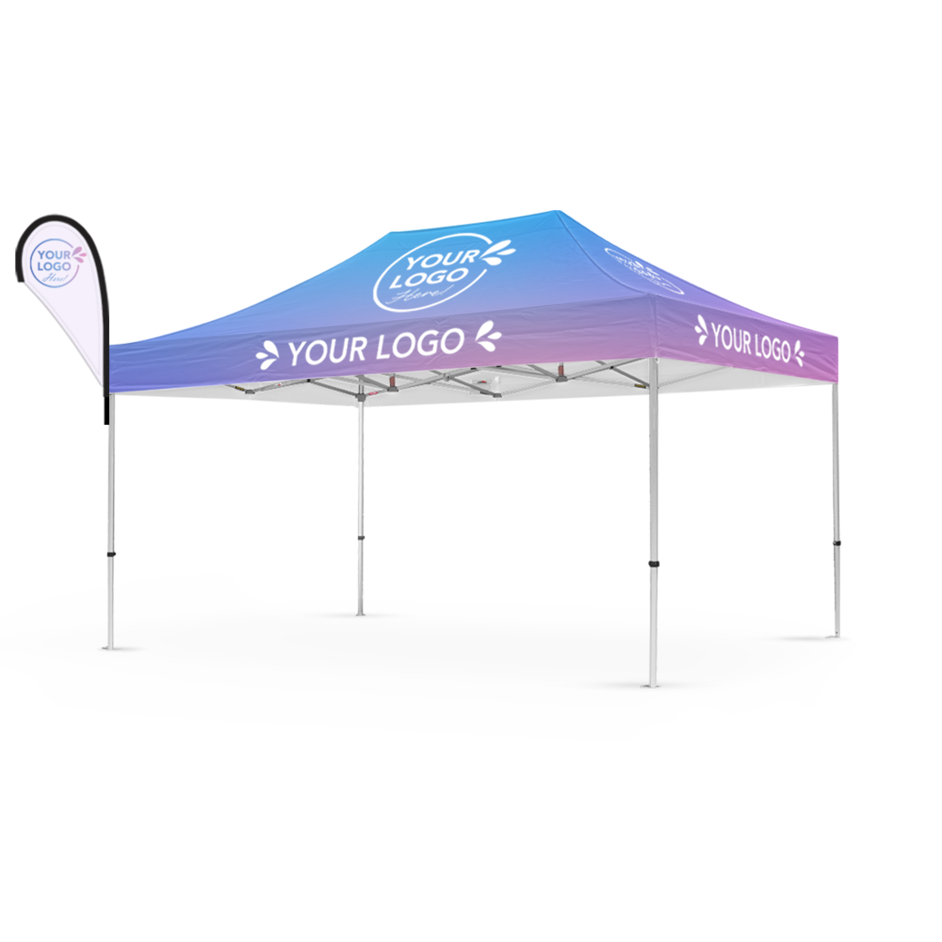 3m x 4.5m Printed Folding Marquee | Banner Boost Package